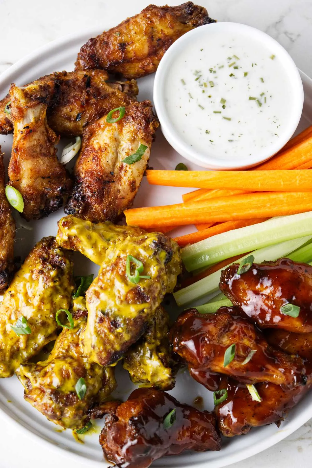 Smoked BBQ Traeger Chicken Wings