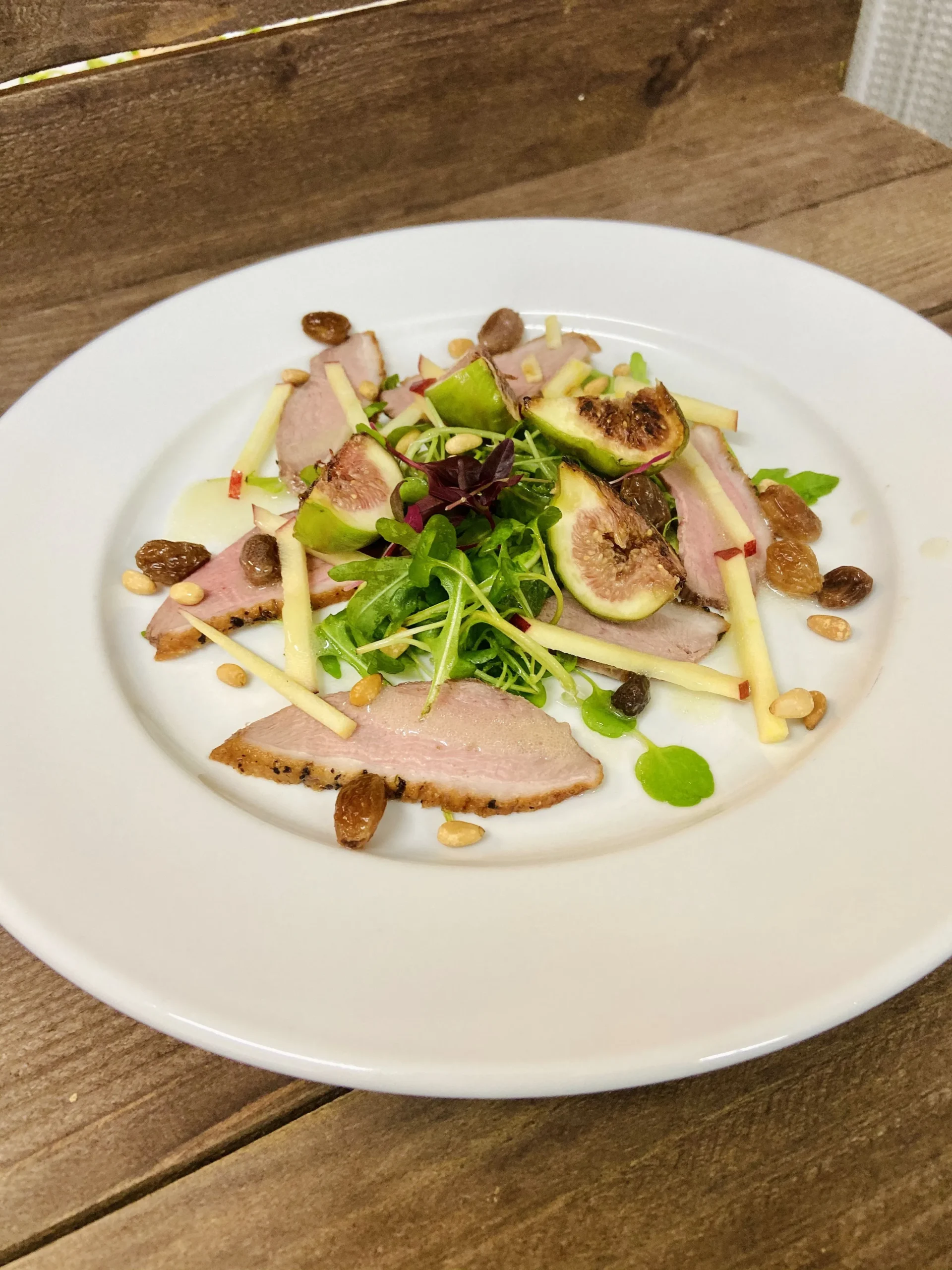 Smoked Duck and Asparagus Salad