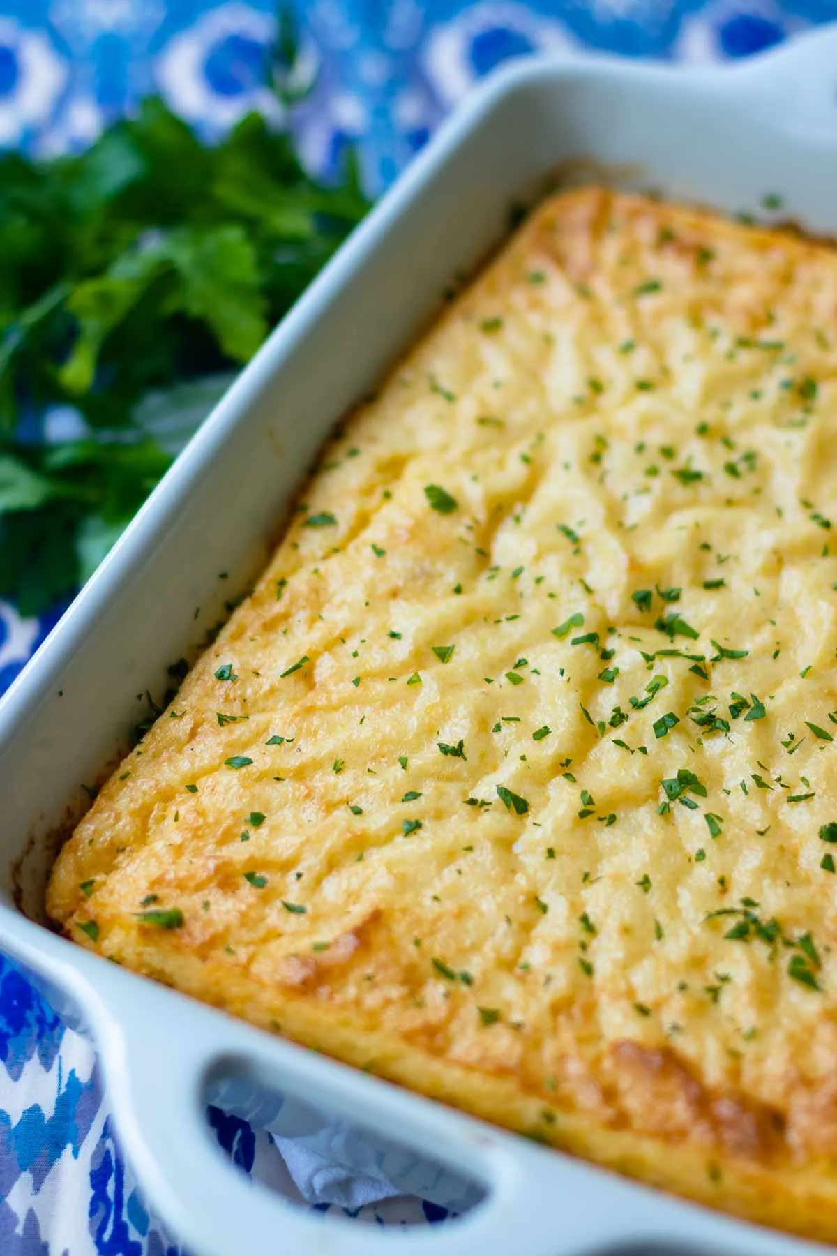 Smoked Gouda Cheese Grits Casserole
