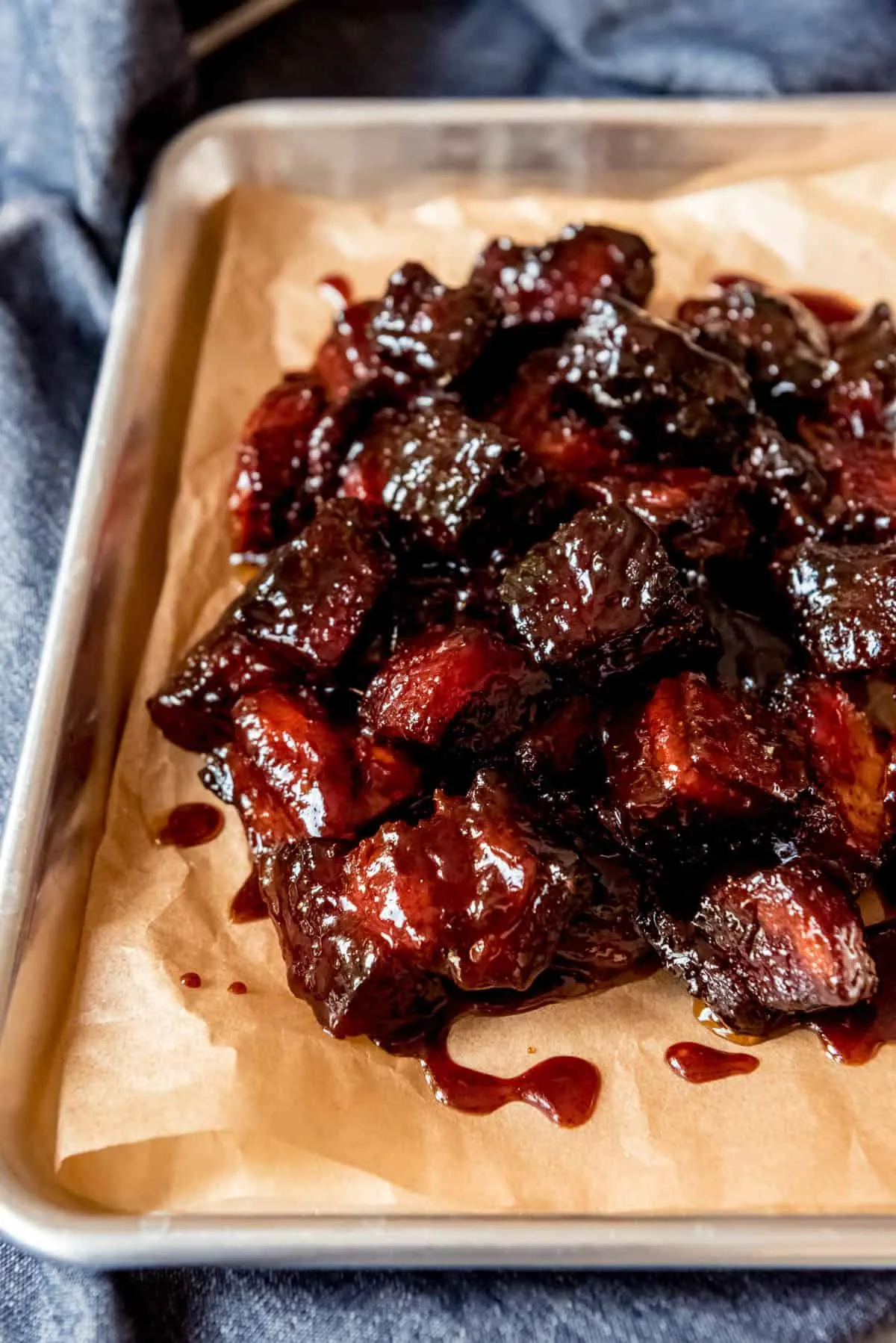 Smoked Salmon Burnt Ends