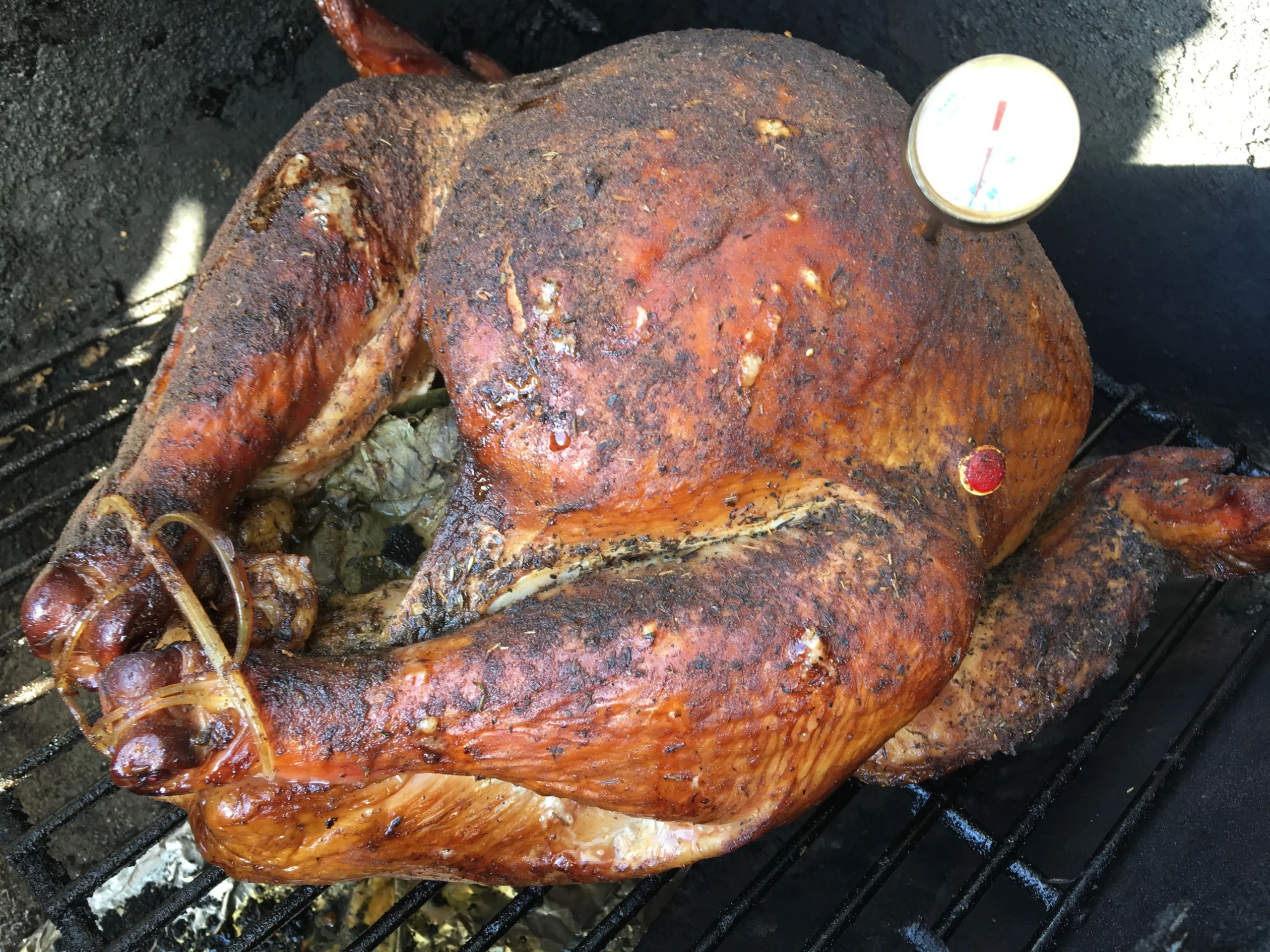 Smoked Turkey Honey Brined
