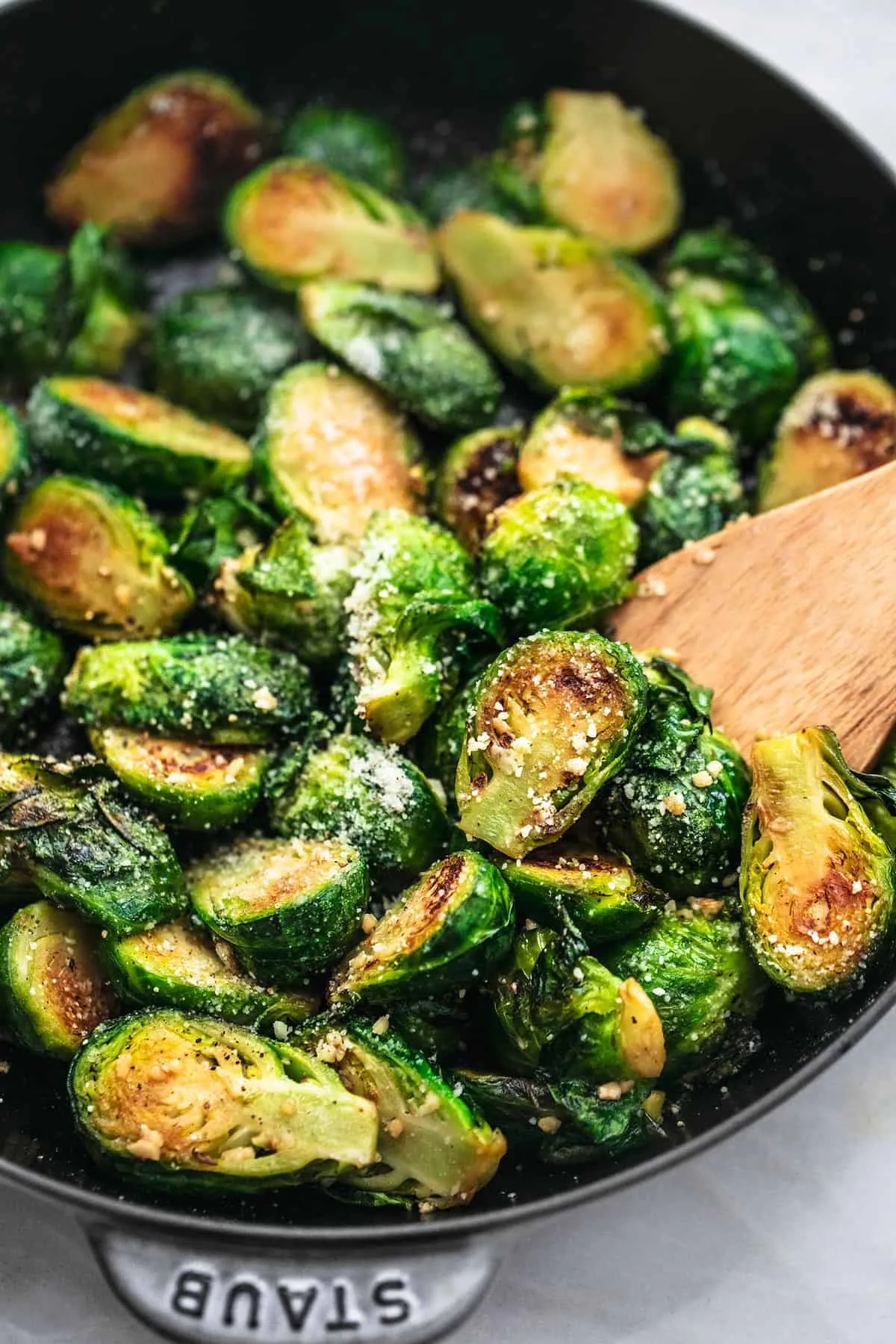 Smoky Sauteed Brussels Sprouts