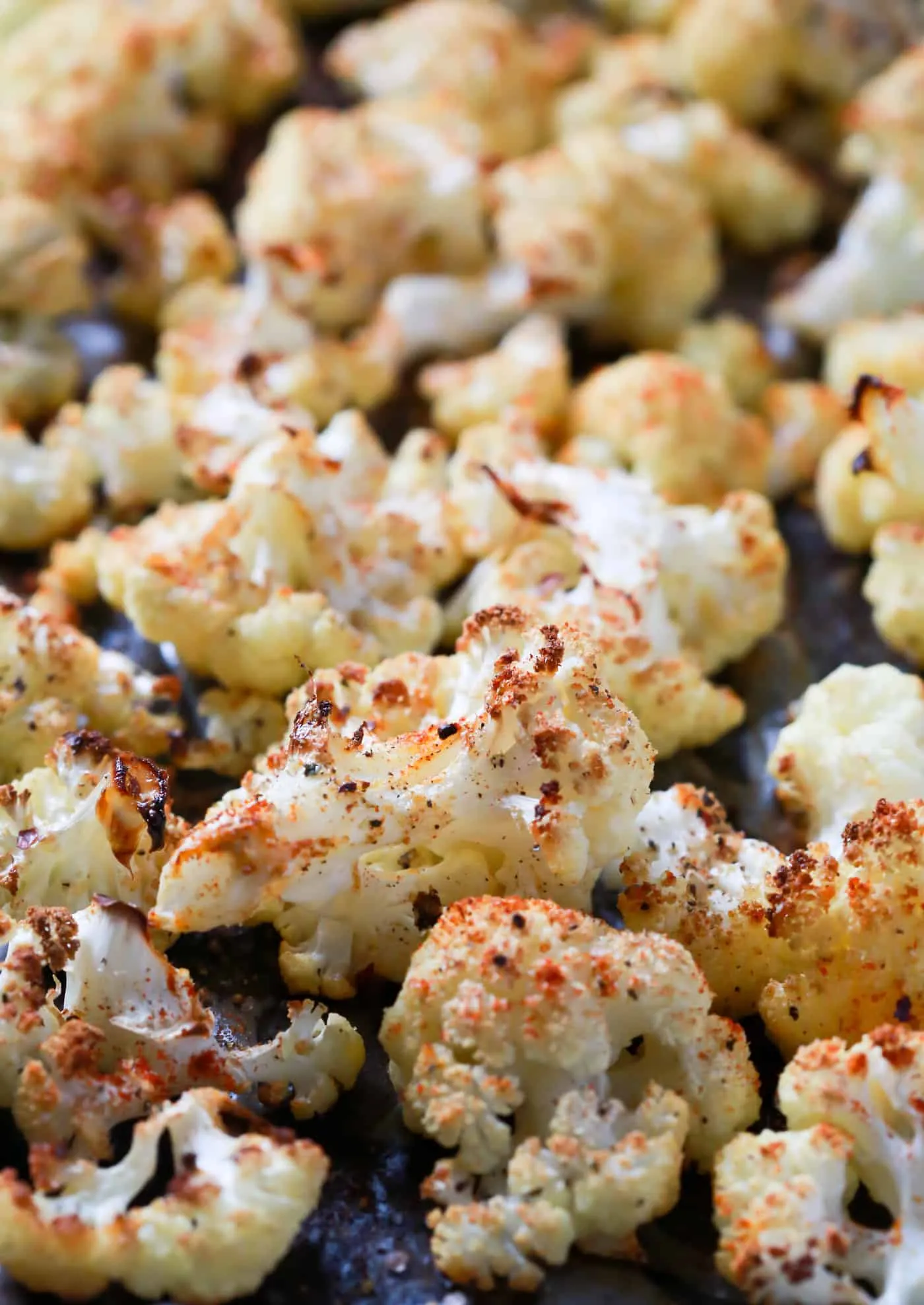 Smoky and Spicy Roasted Cauliflower