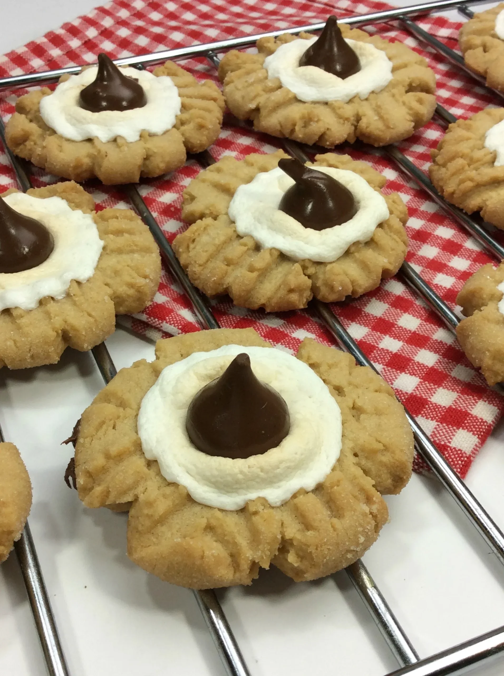Smores Peanut Butter Cookies