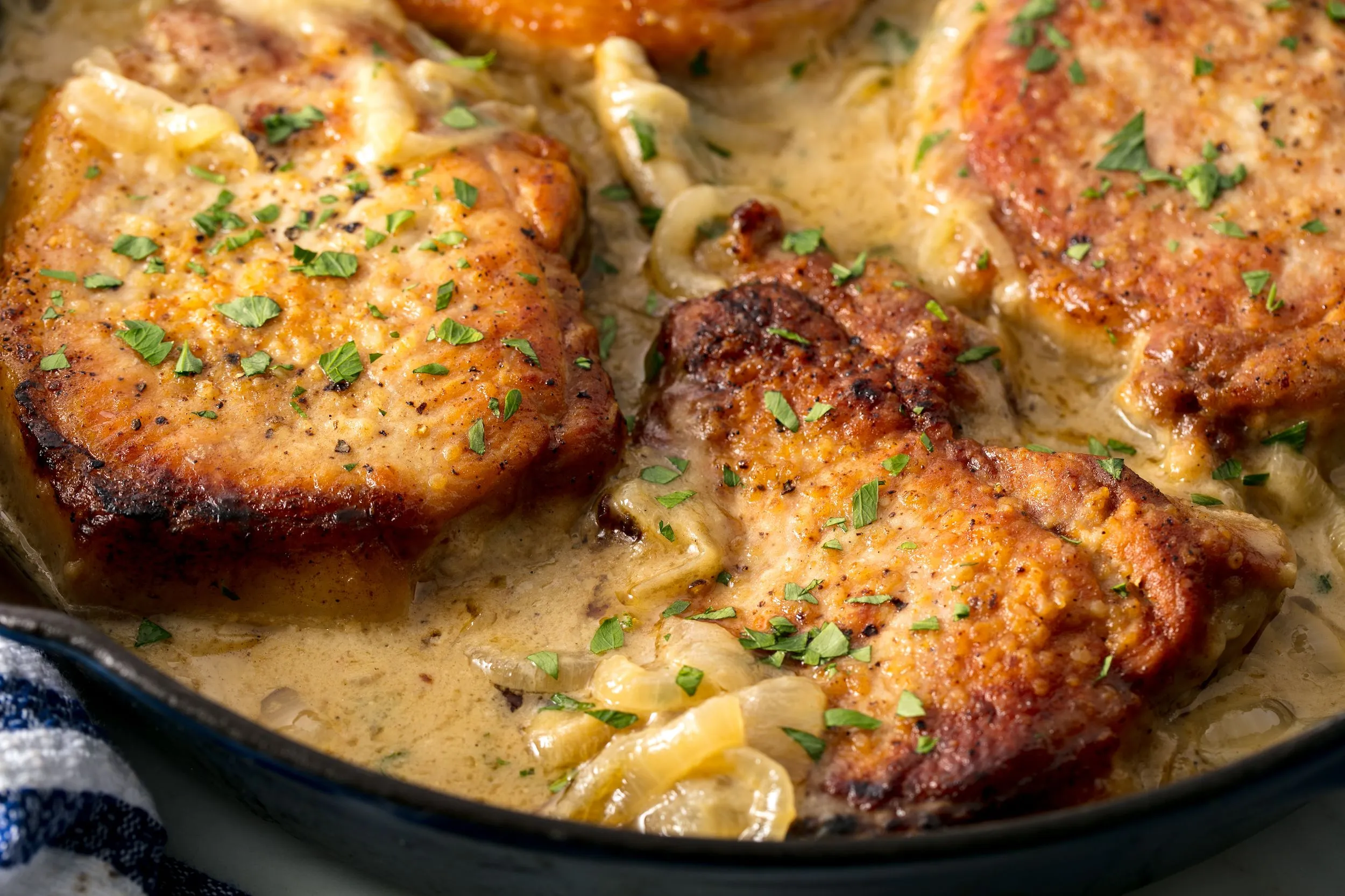 Smothered Pork Chops Weekday Supper