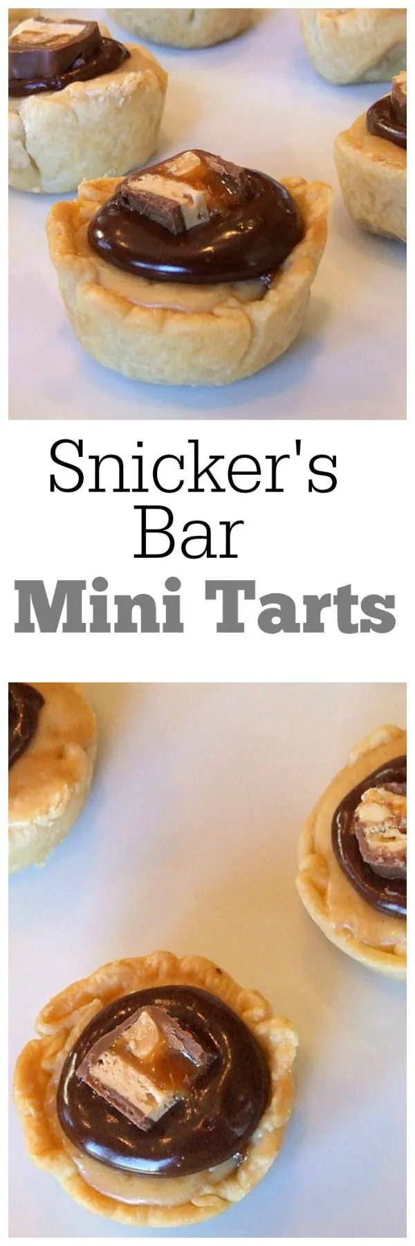 Snickers Bar Mini Tarts