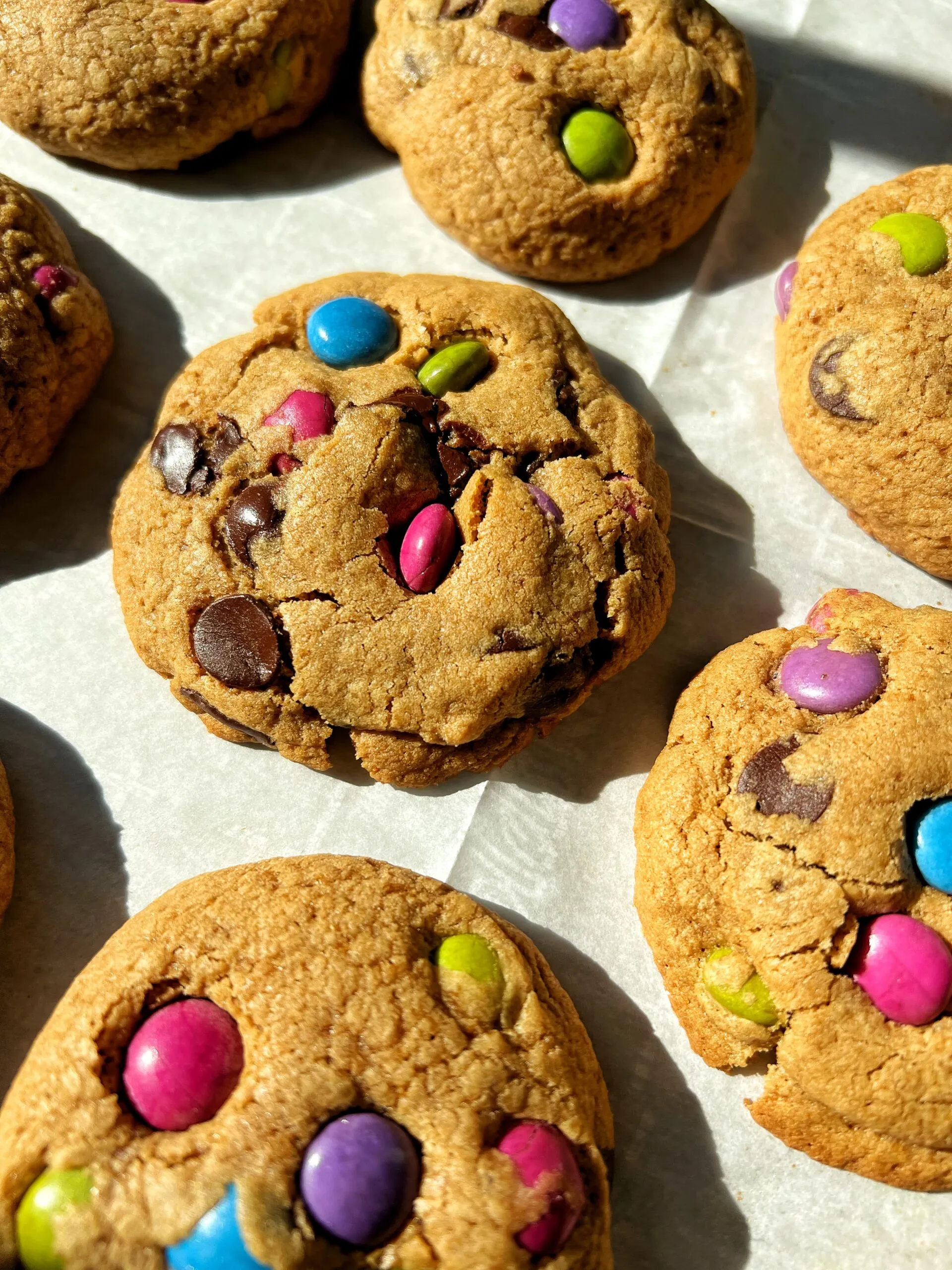 Soft Baked MM Cookies Gluten Free