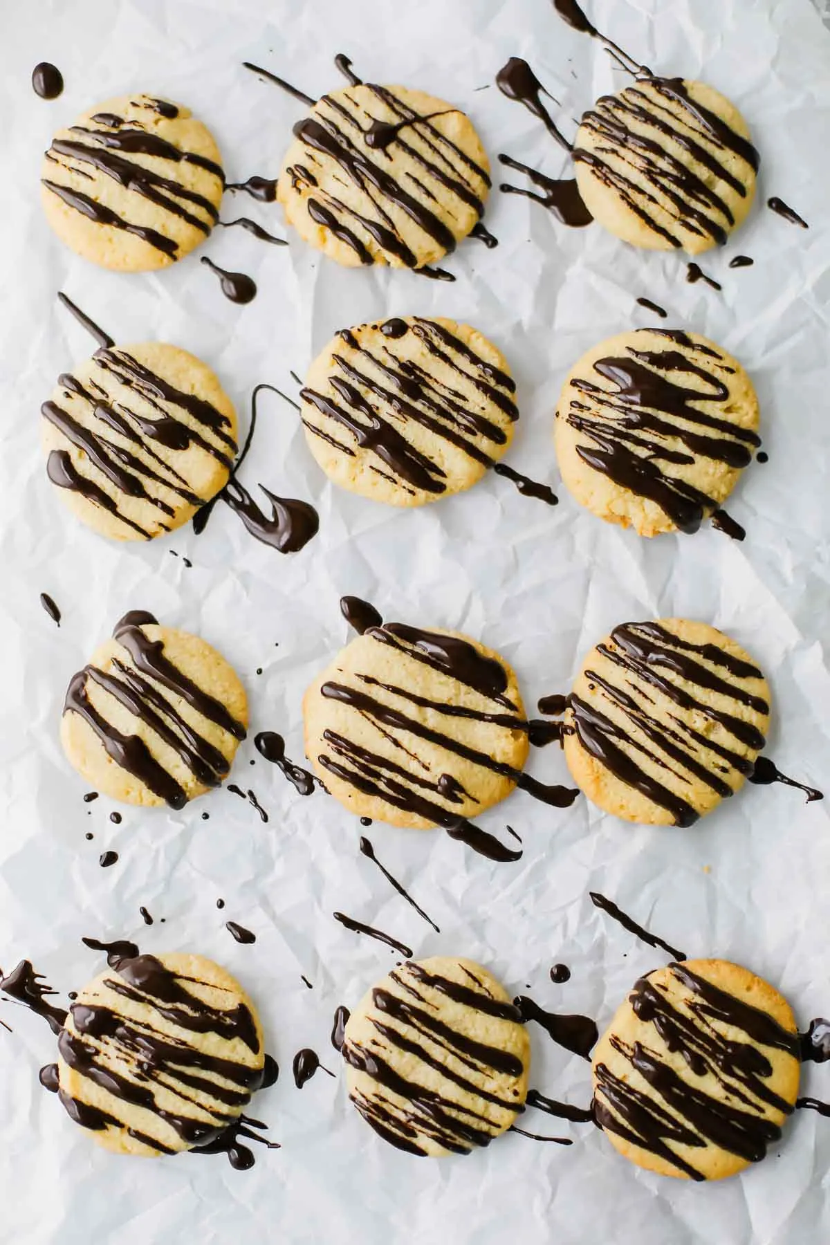 Soft Gluten Free Almond Cookies with Chocolate
