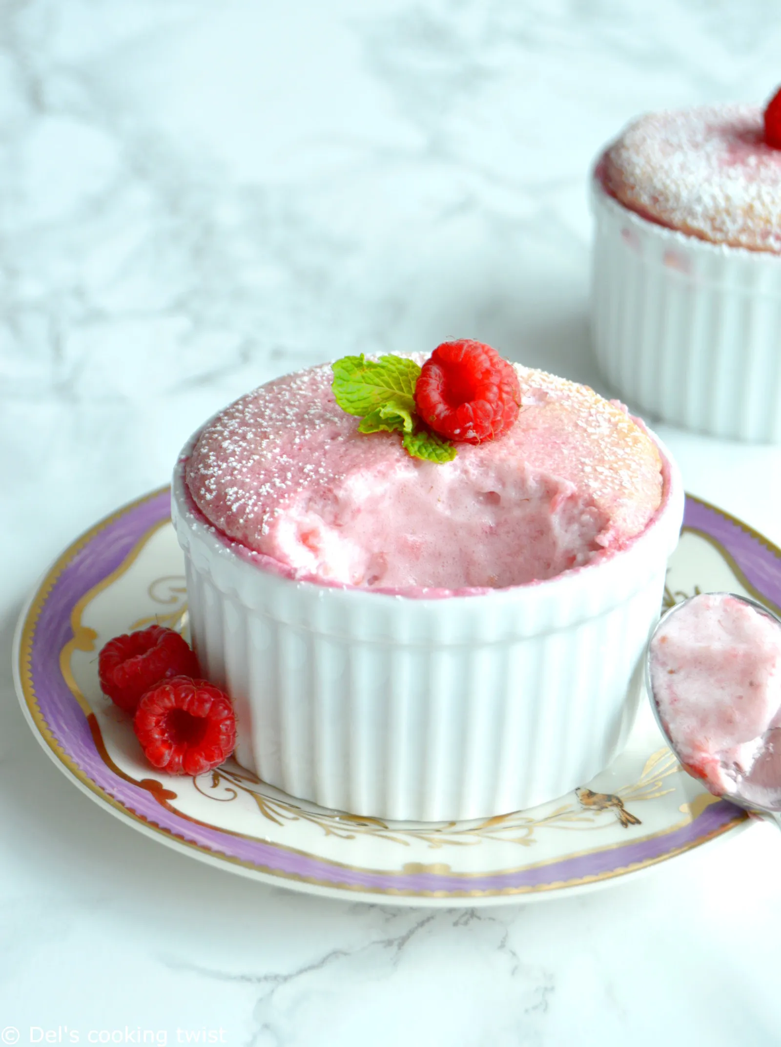 Soufflé aux Fruits Rouges sans Gluten sans Lactose