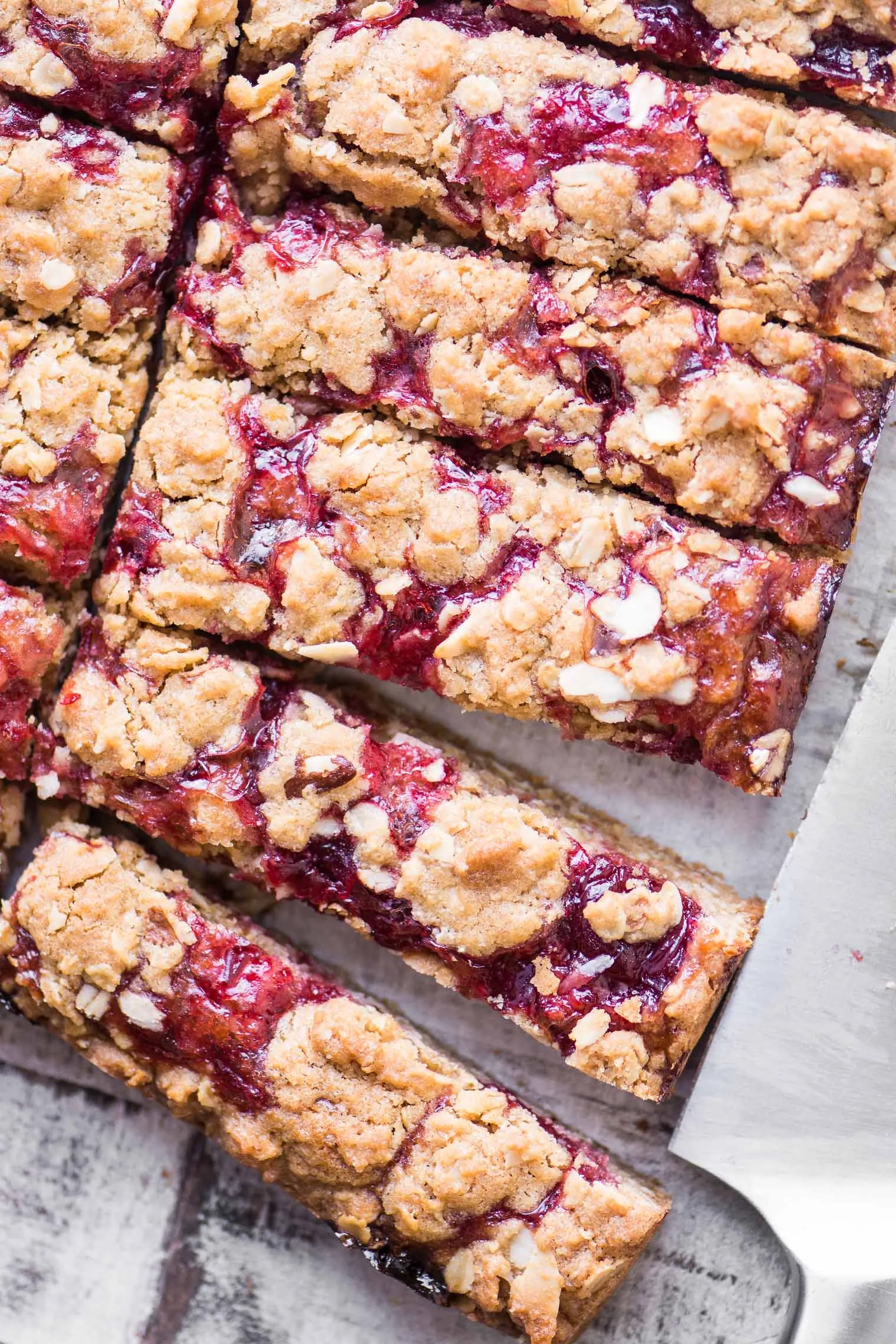 Sour Cherry Almond Bars