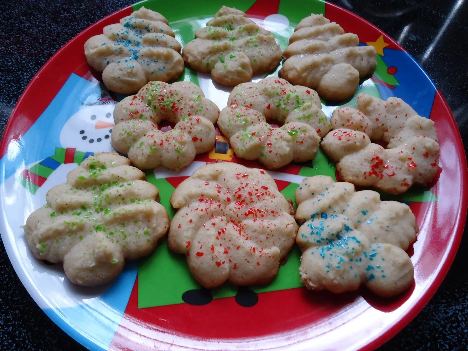 Sour Cream Spritz Cookies