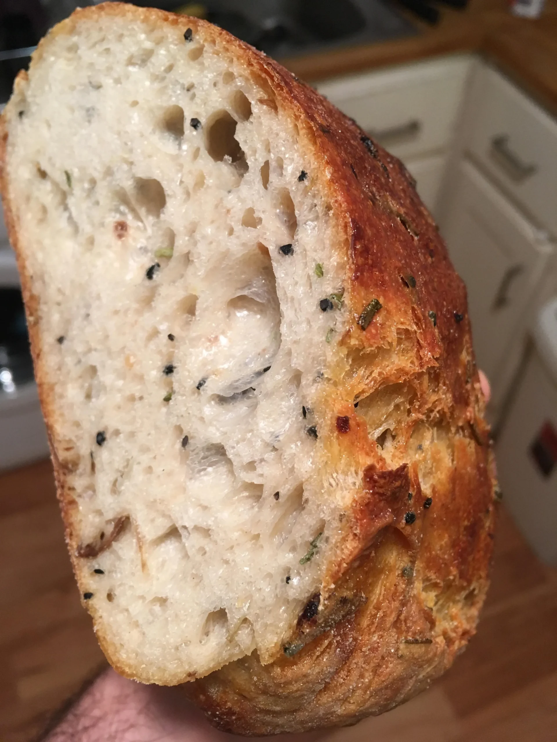 Sourdough with Roasted Potato and Rosemary Potato Bread