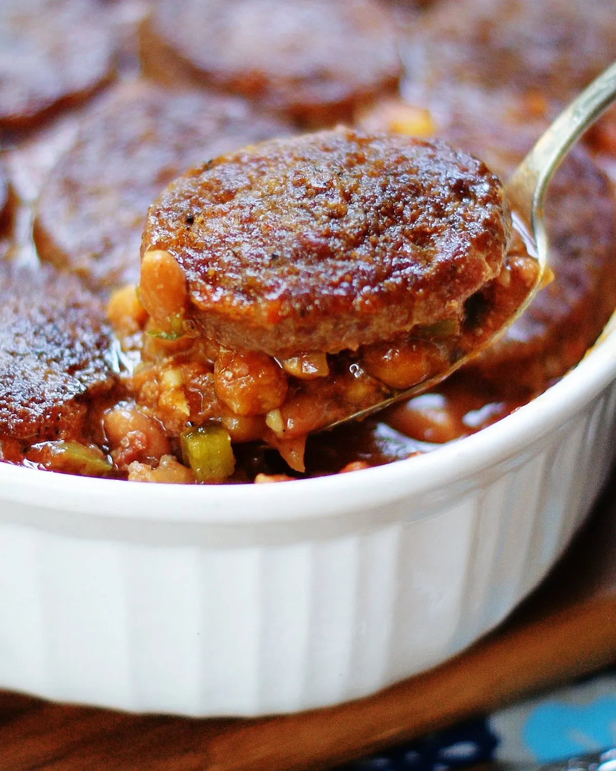 Southern Baked Beans and Sausage