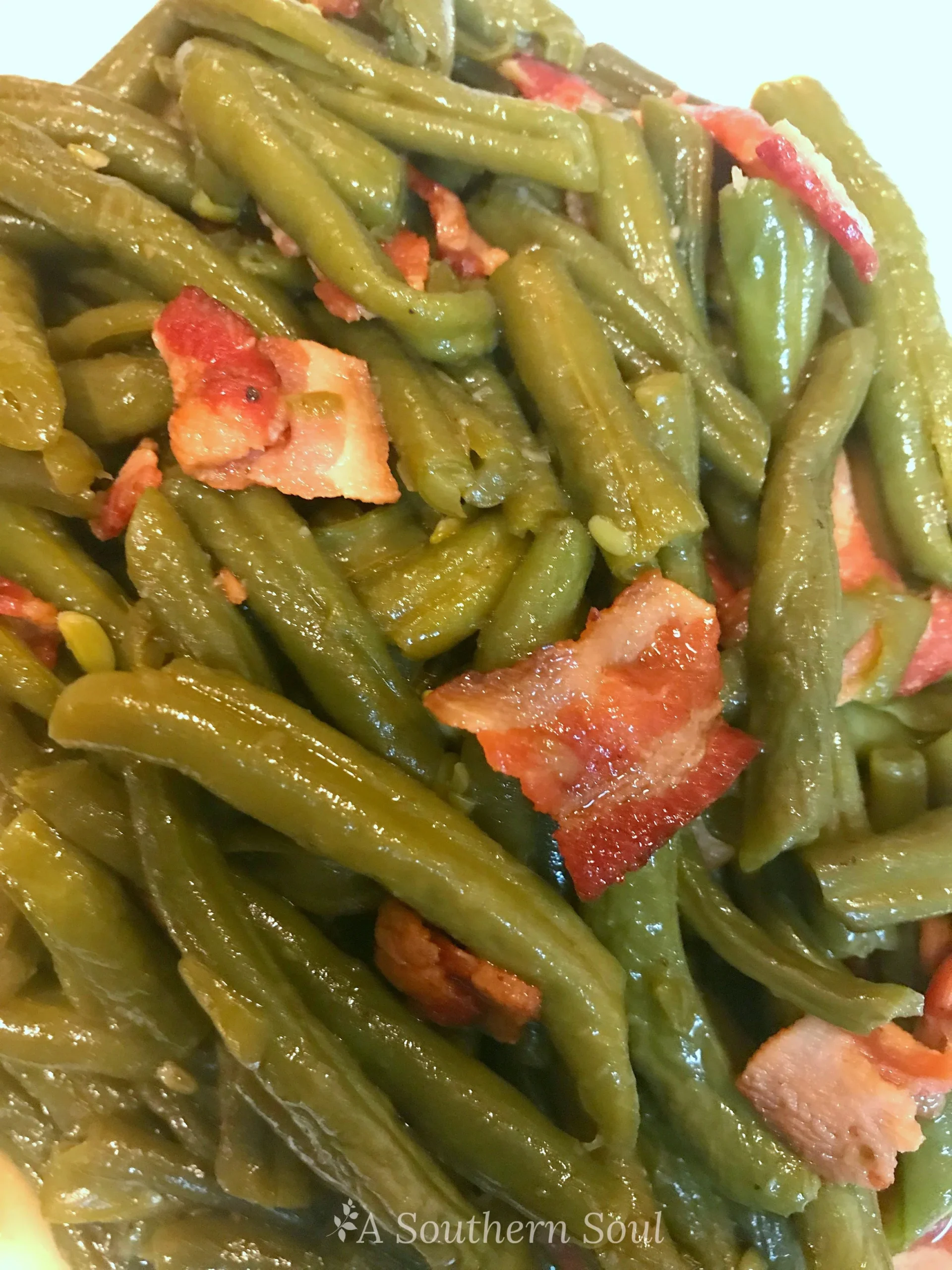 Southern Green Beans with Bacon