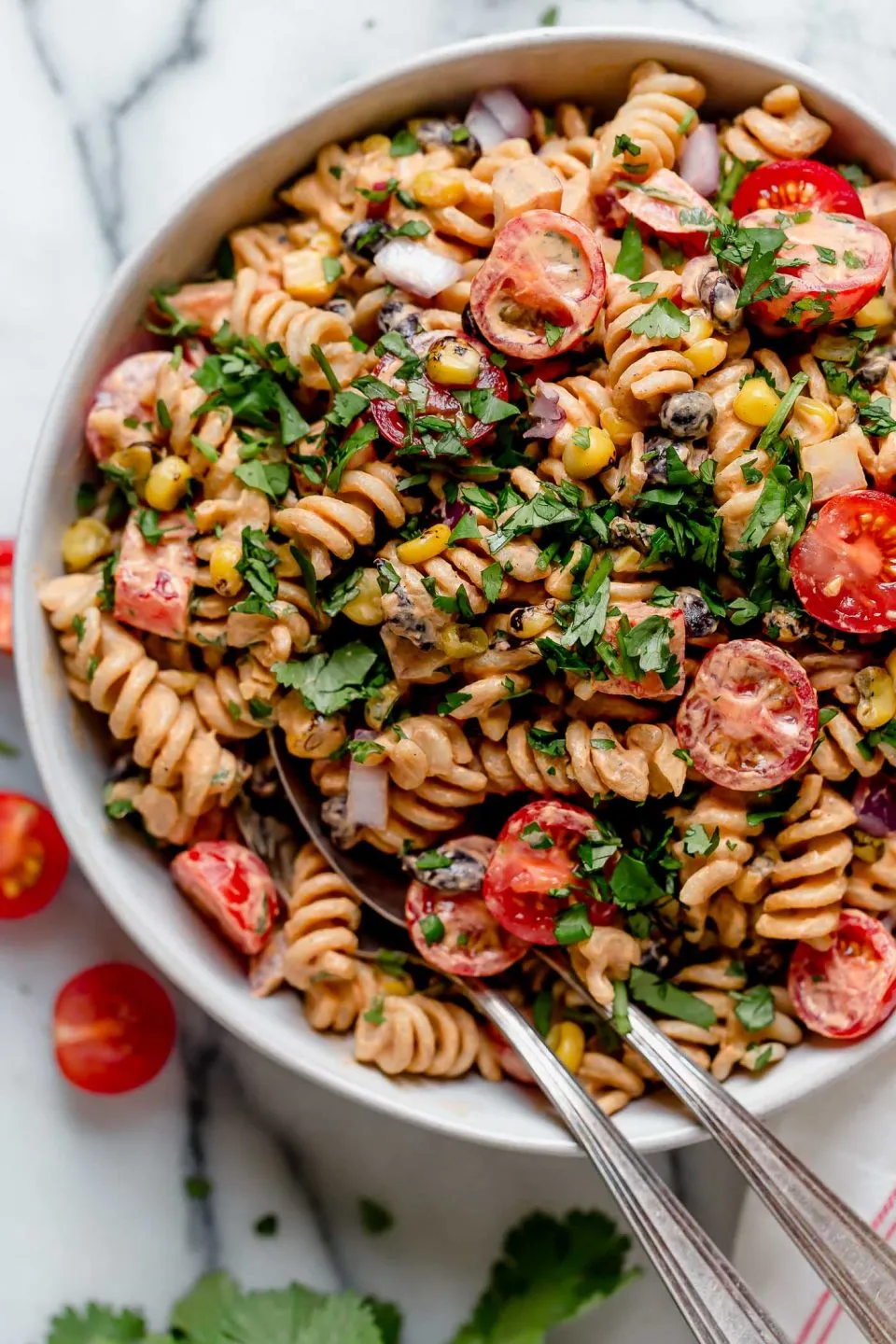 Southwestern Pasta Salad Vegan