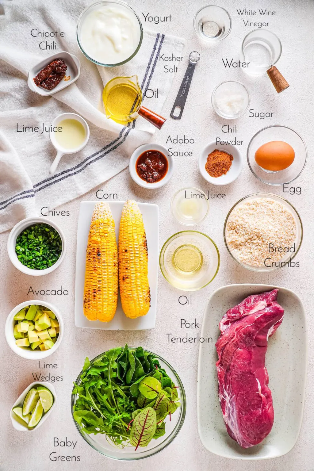 Southwestern Salad with Pork