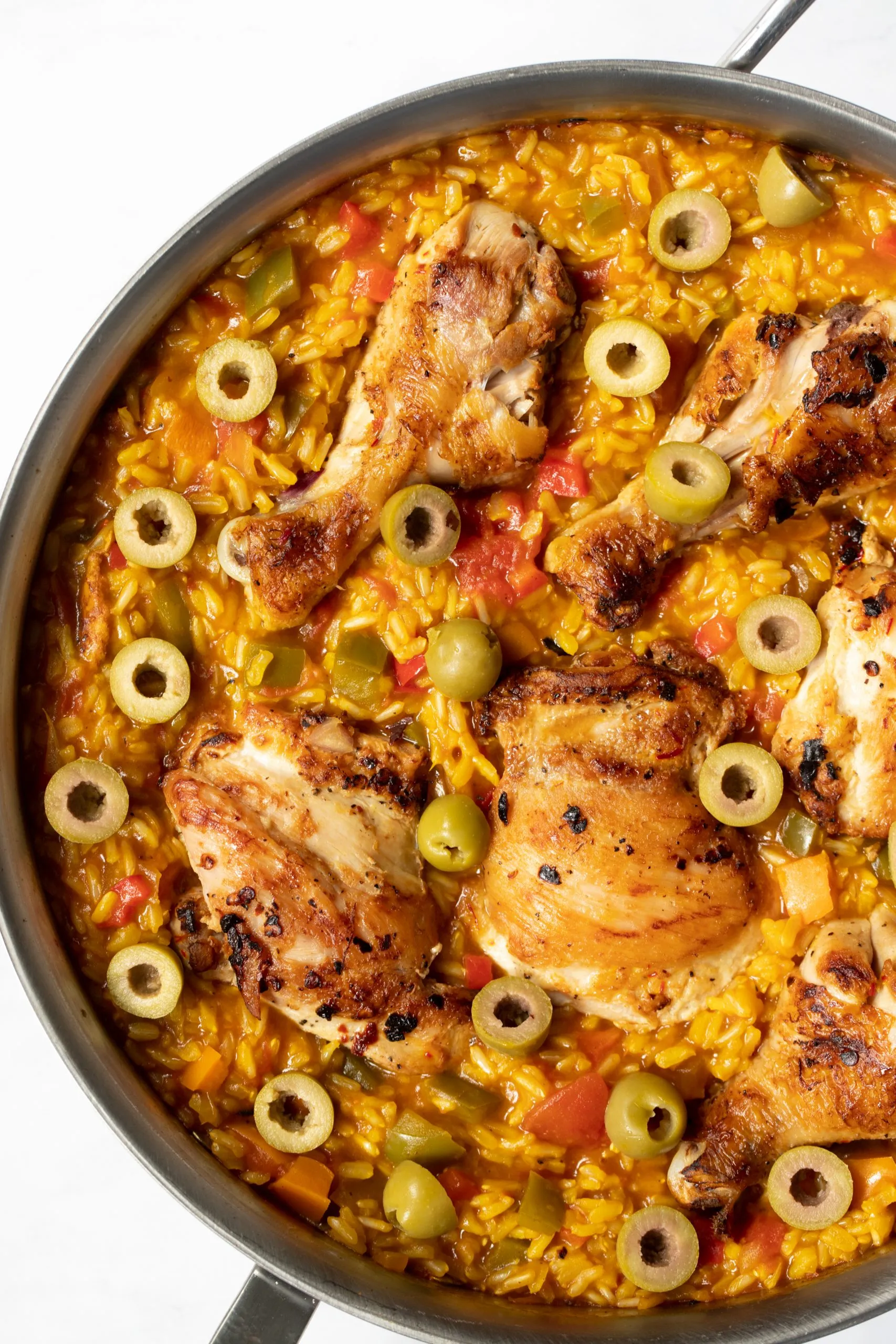Spanish Rice with Chicken and Peppers