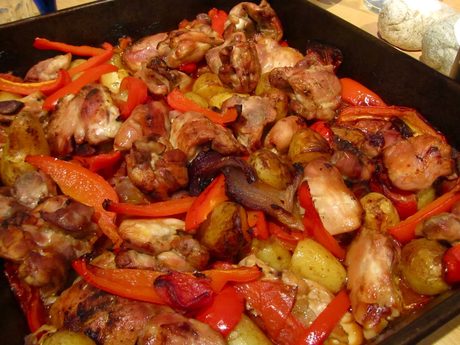 Spanish Style Chicken Bake