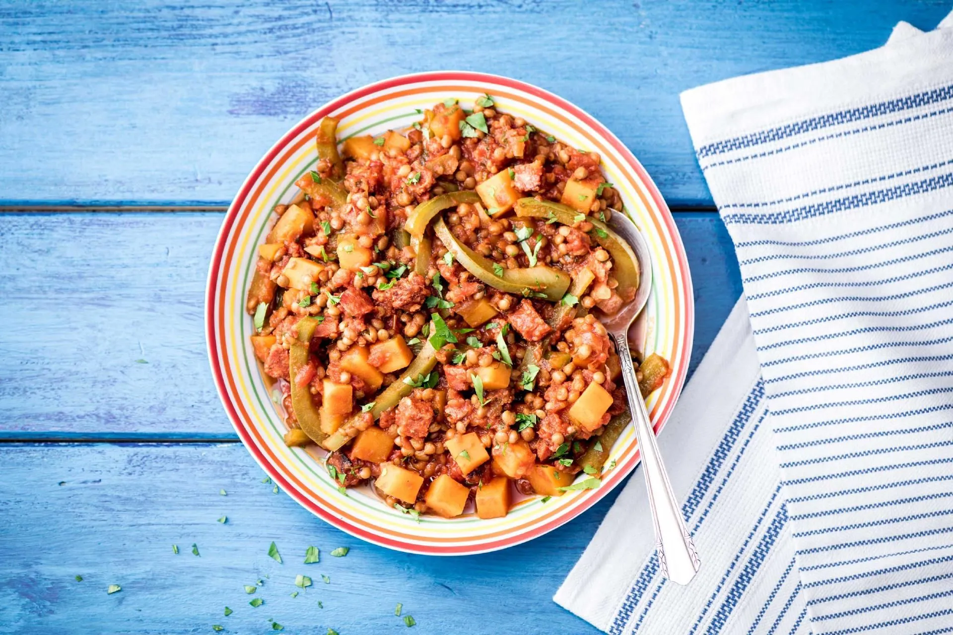 Spanish Vegetable Stew with Squash