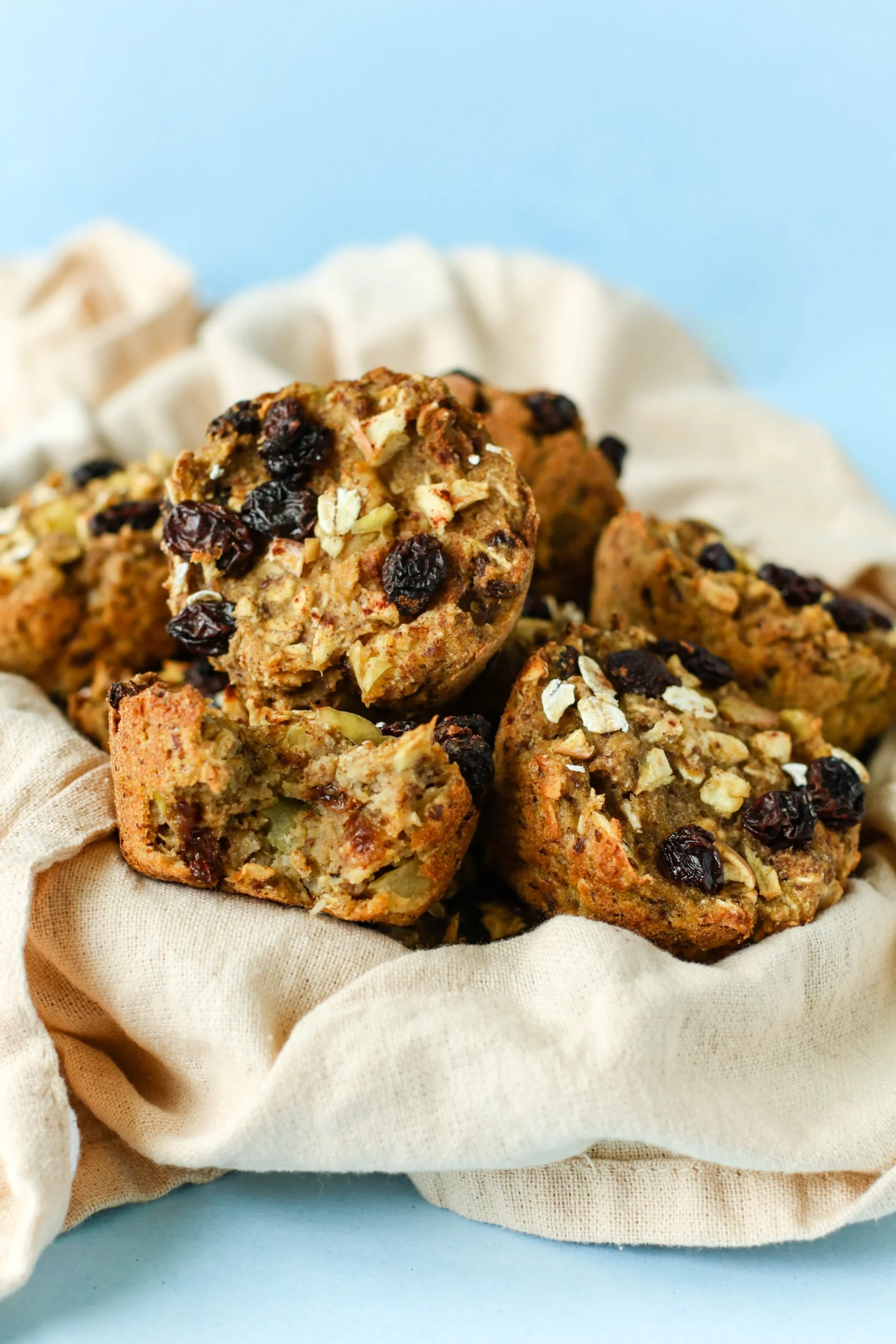 Spiced Acorn Squash Apple Muffins