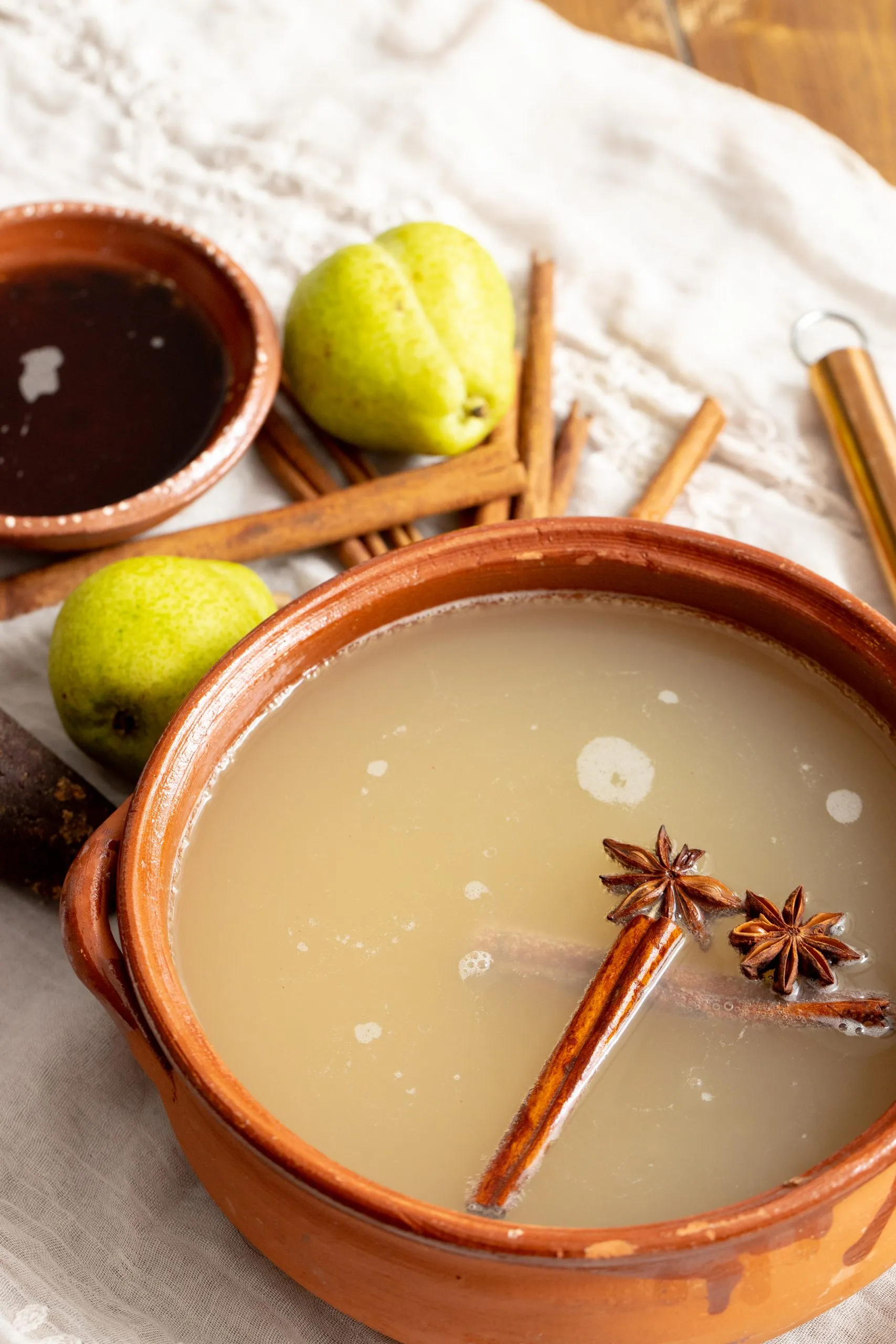 Spiced Pear Mezcal Punch
