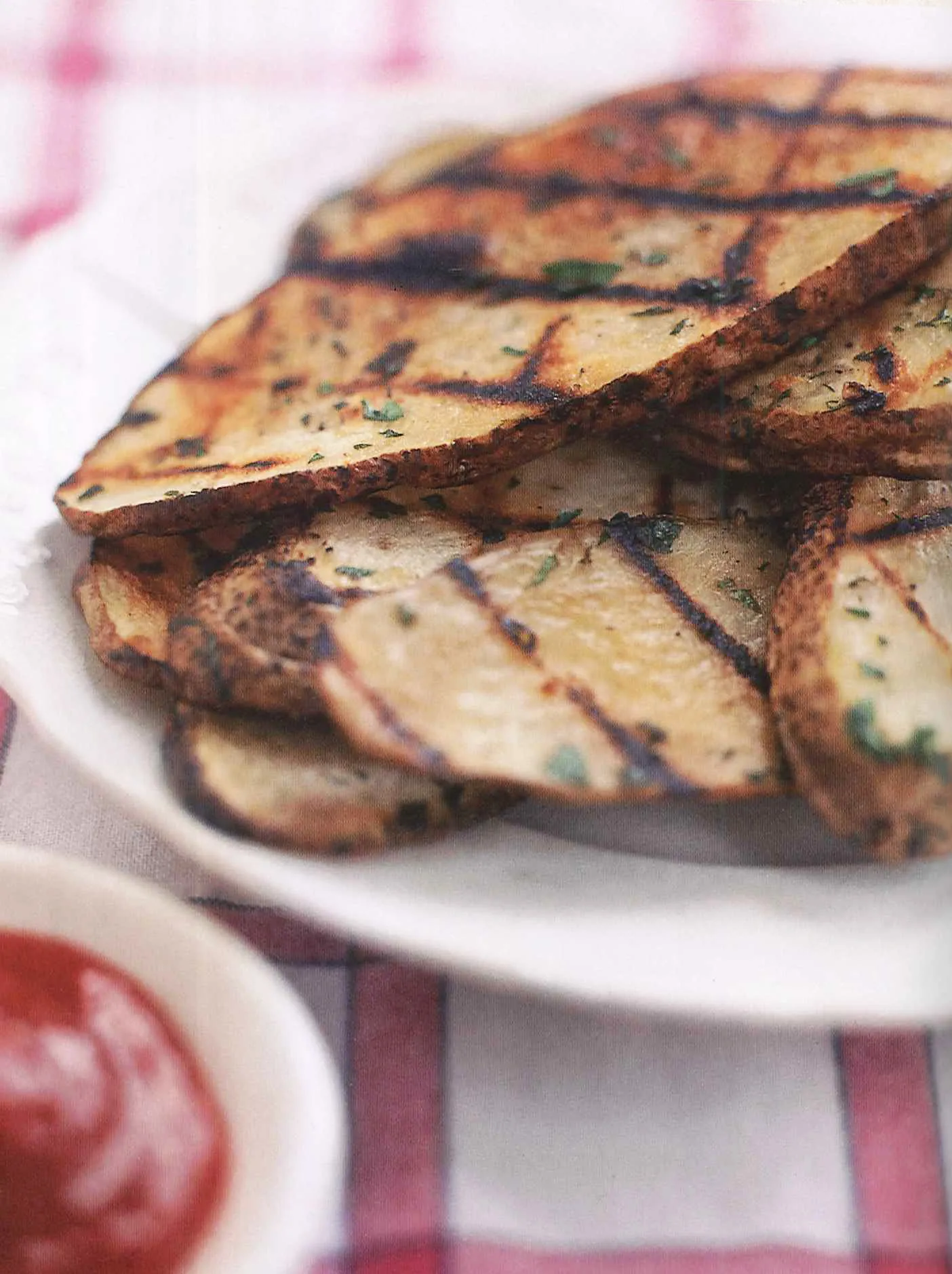 Spicy Grilled Potato Planks