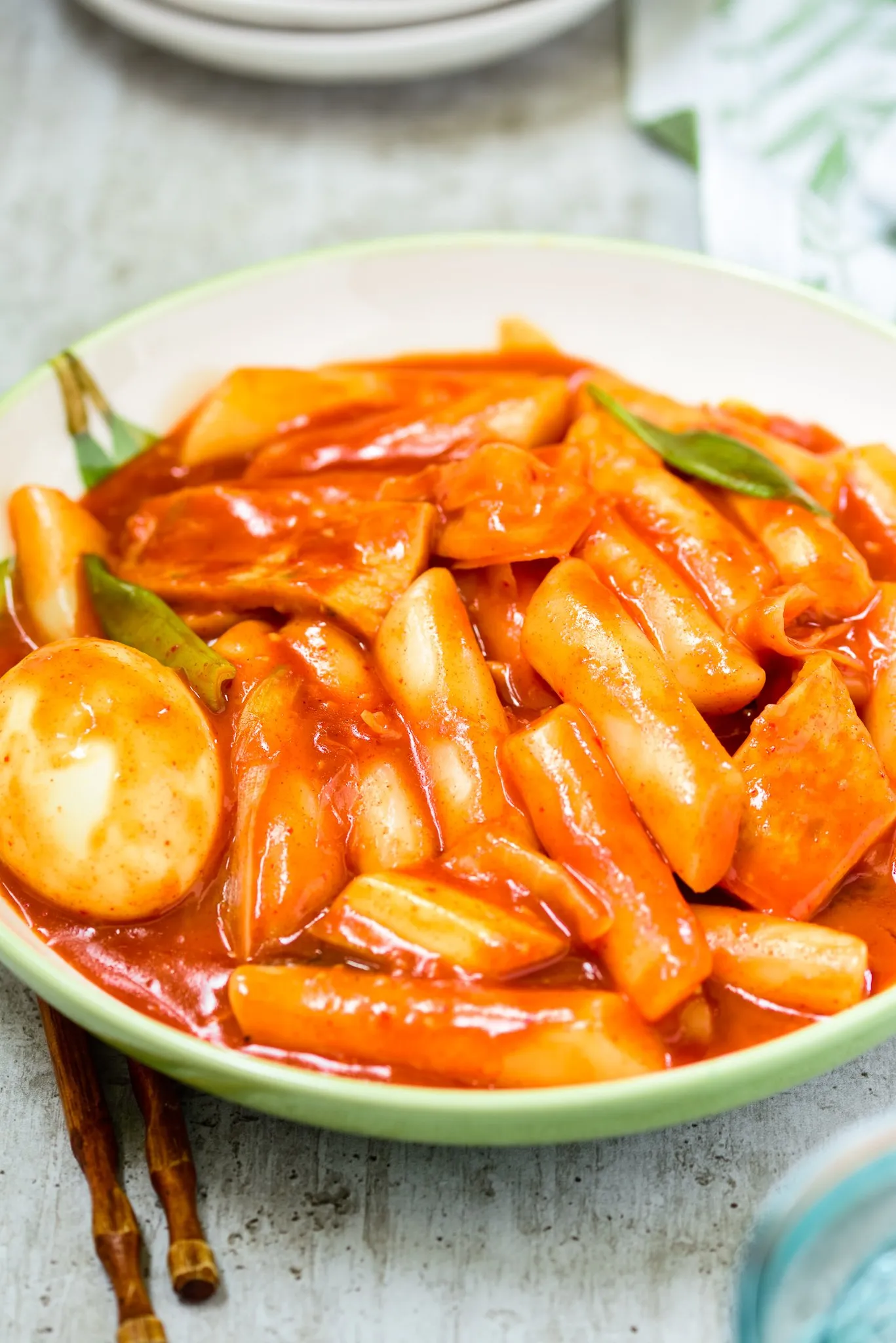 Spicy Korean Rice Cake Stir Fry