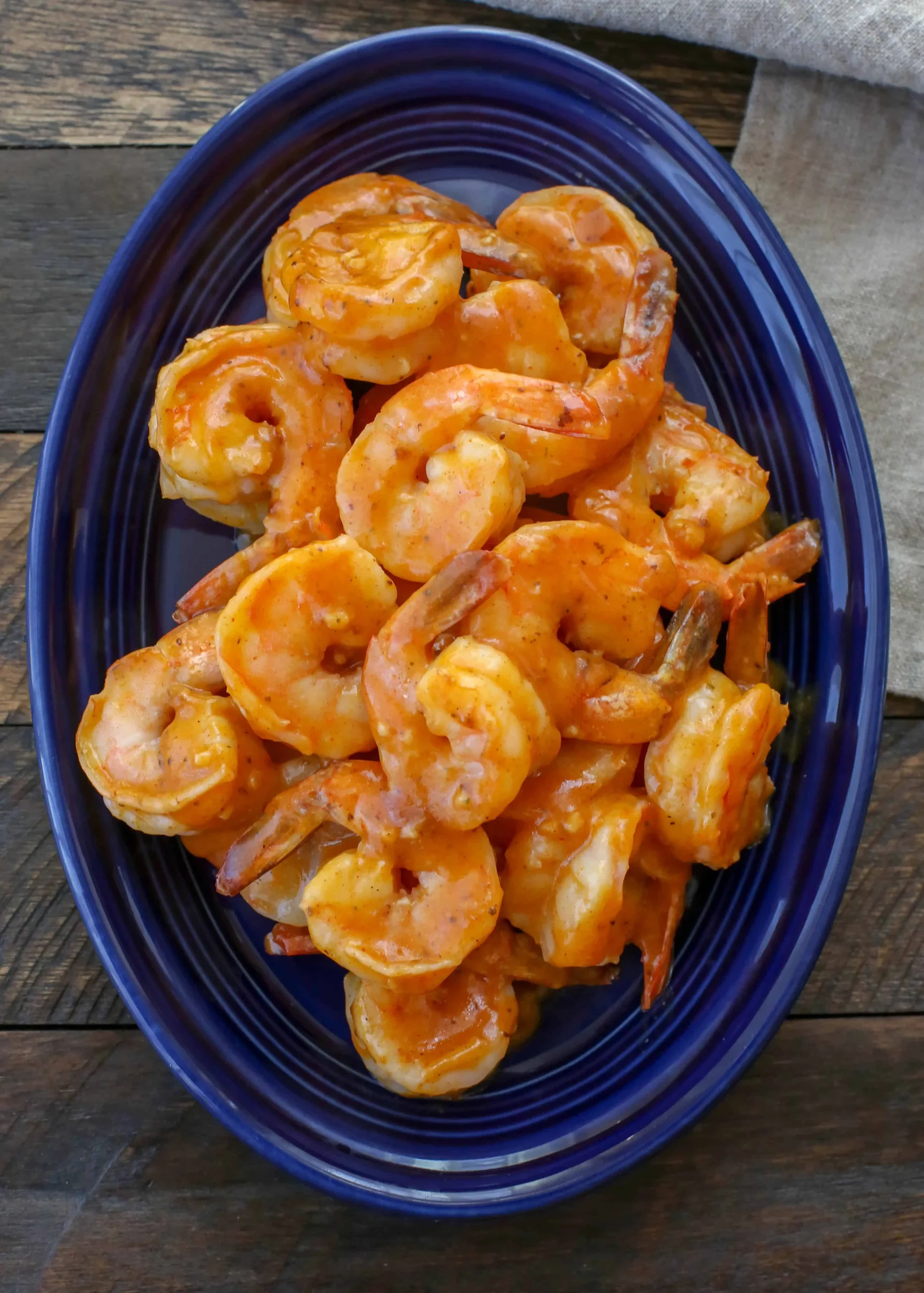 Spicy Orange Garlic Shrimp