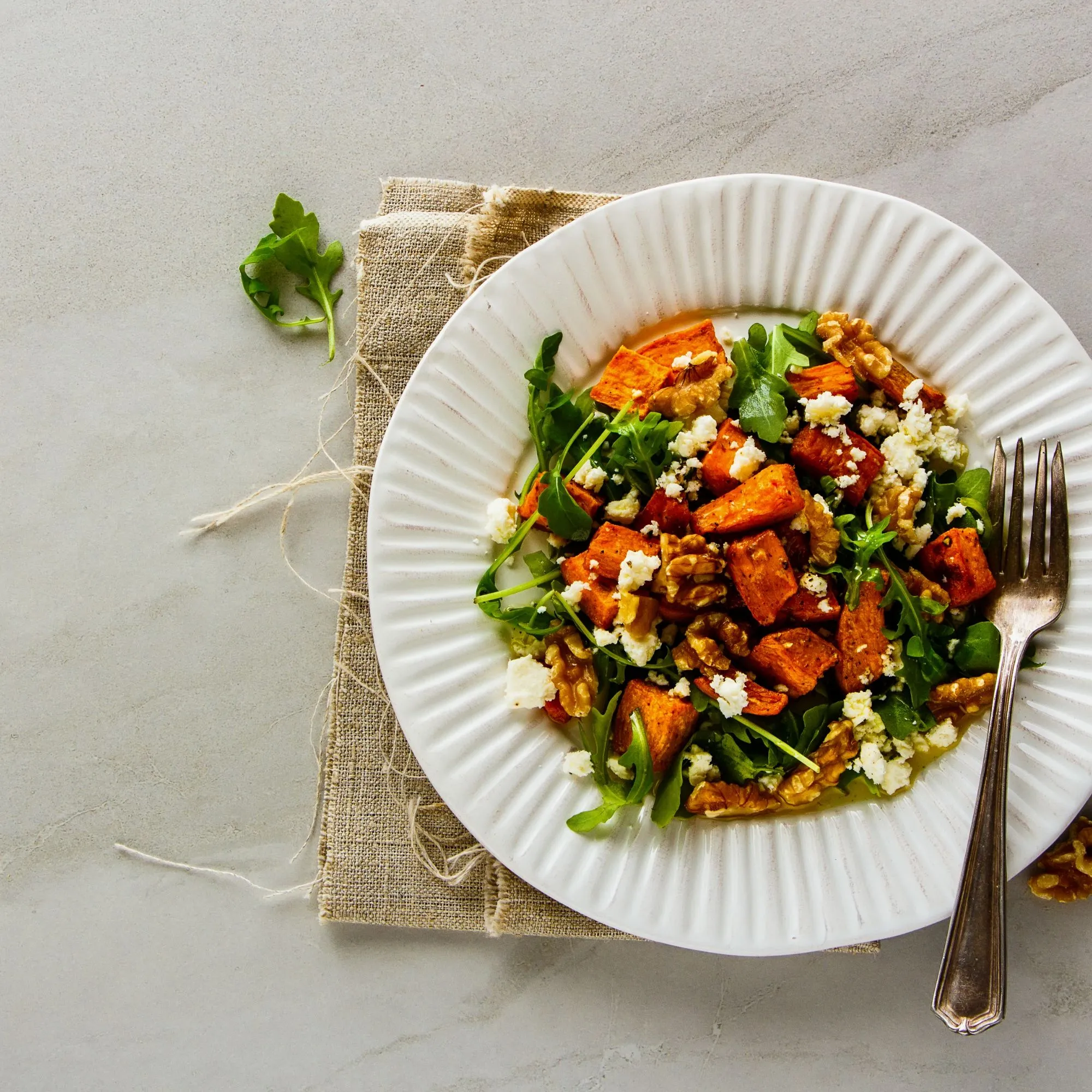 Spicy Orange and Sweet Potato Salad