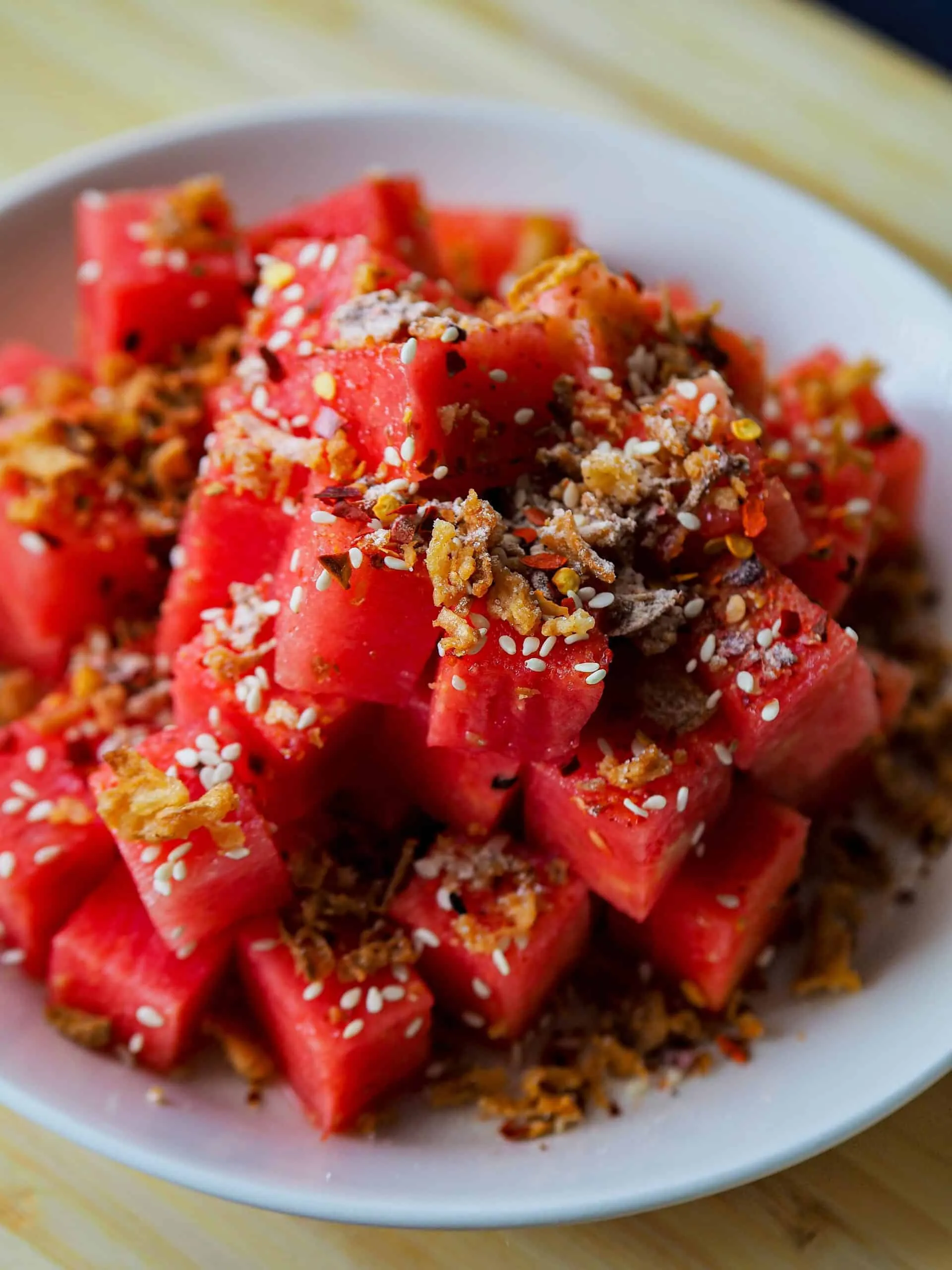 Spicy Thai Watermelon Soup