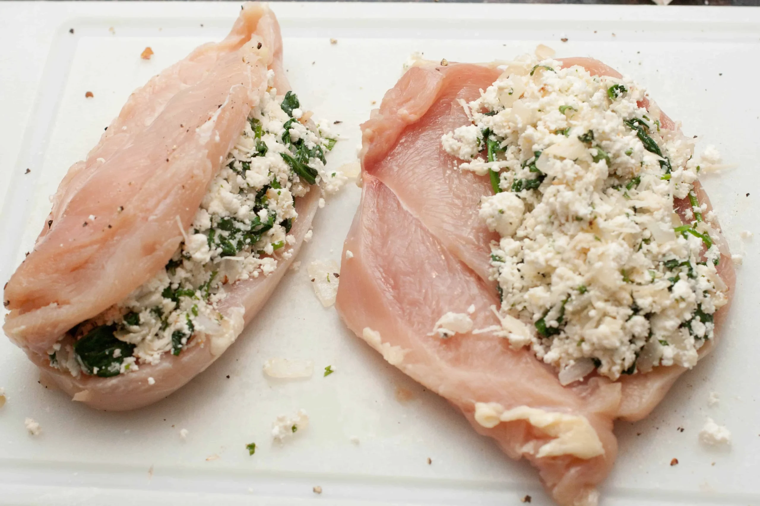 Spinach Ricotta Stuffed Chicken