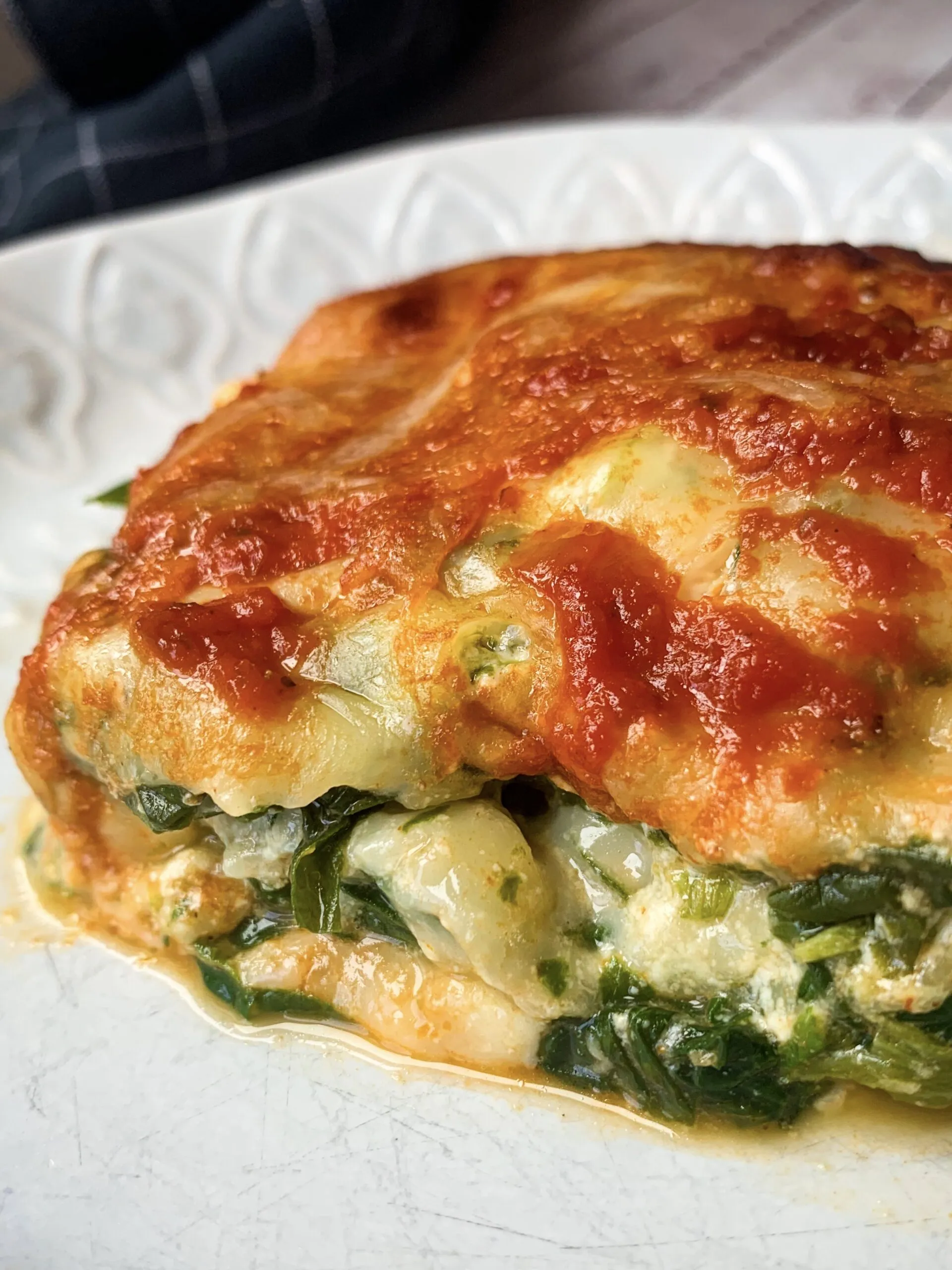 Spinach and Cheese Lasagna