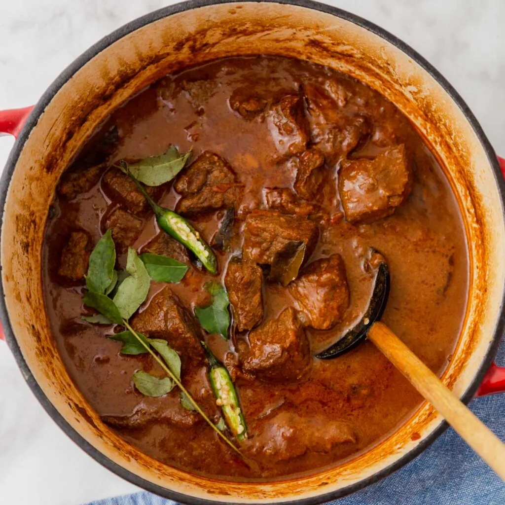 Sri Lanka Bola Curry Beef Balls with Curry Gravy