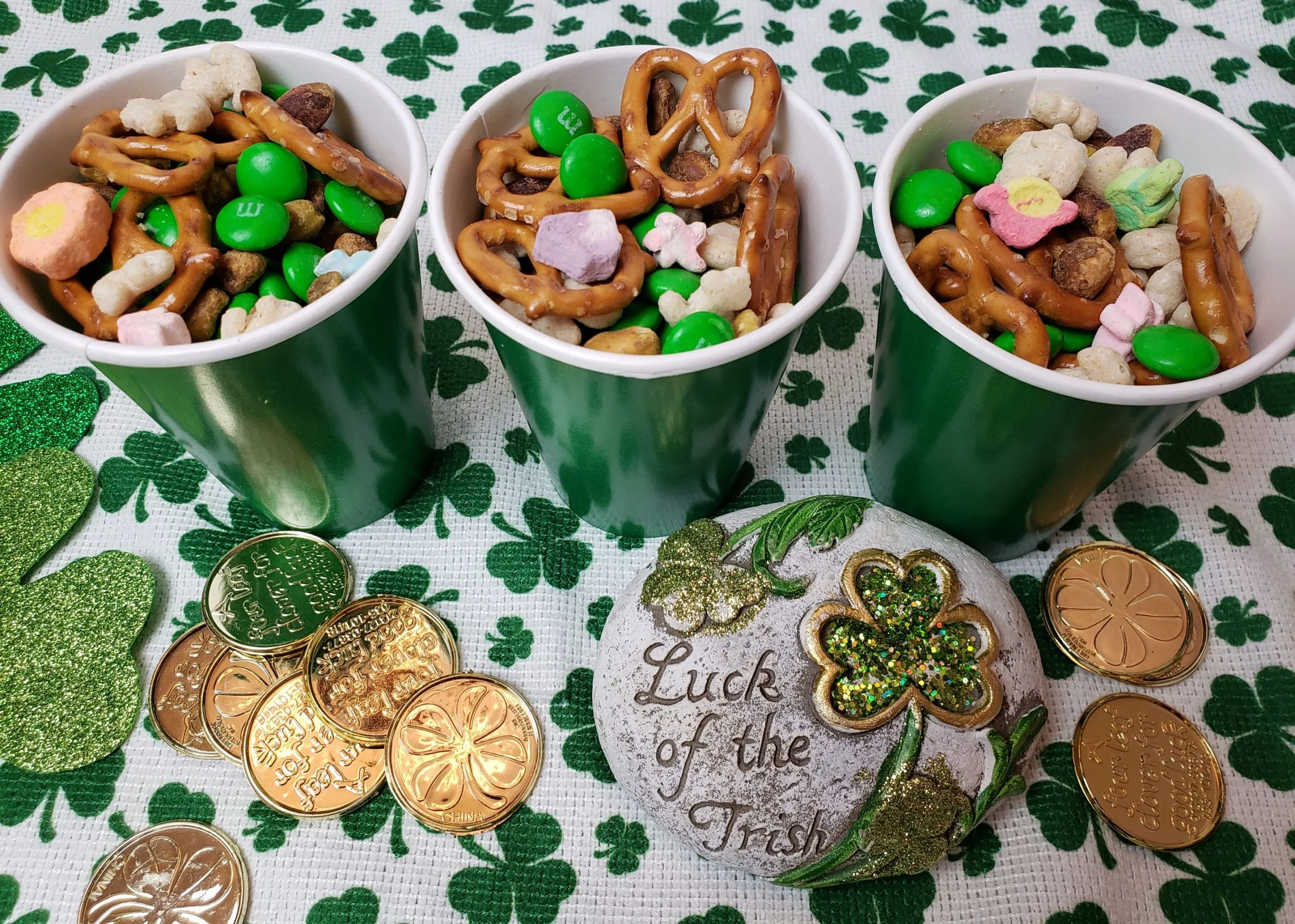 St Patrick's Day Trail Mix