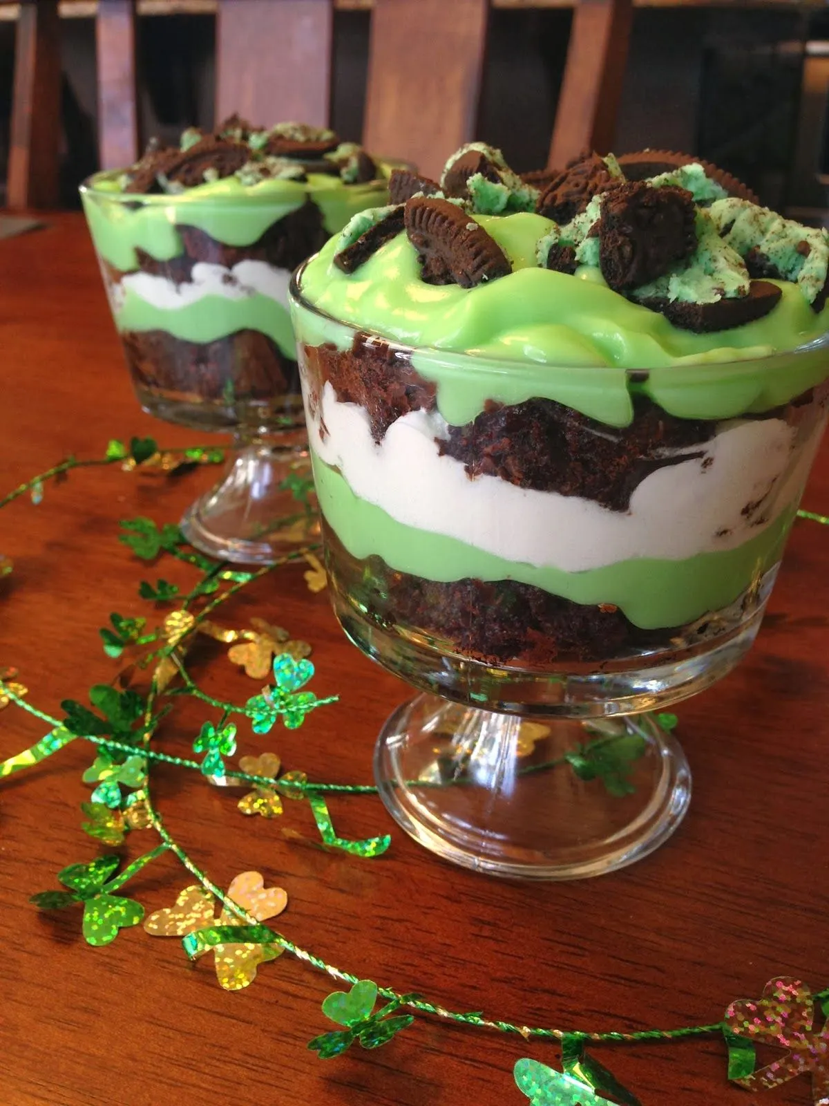 St. Patrick's Day Brownies