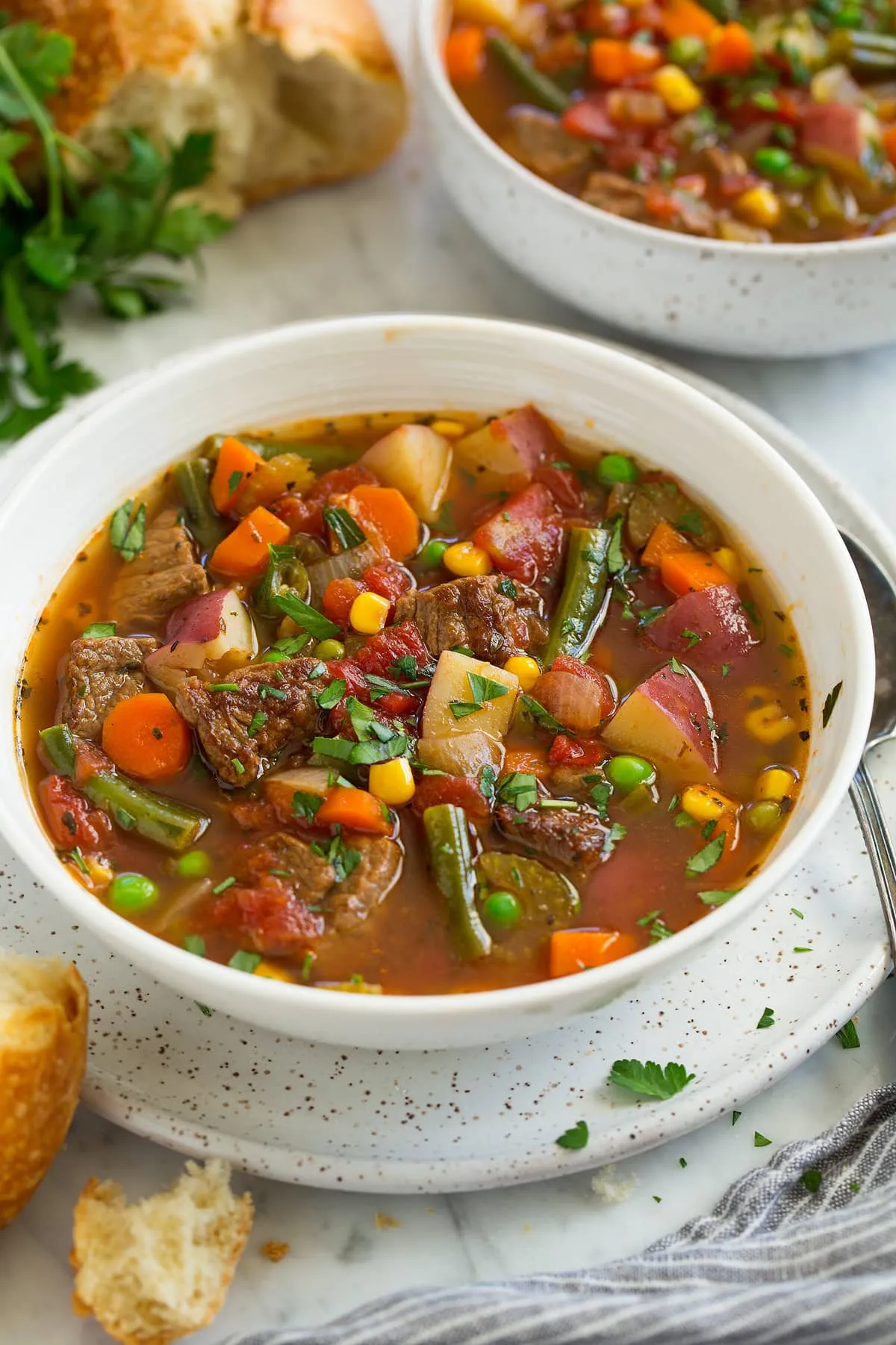 Steak Soup Vegetable Beef