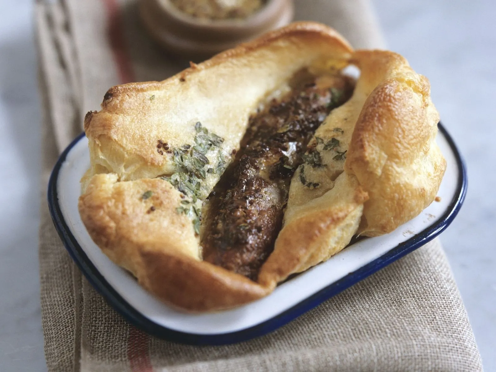Steak and Sausage Pudding