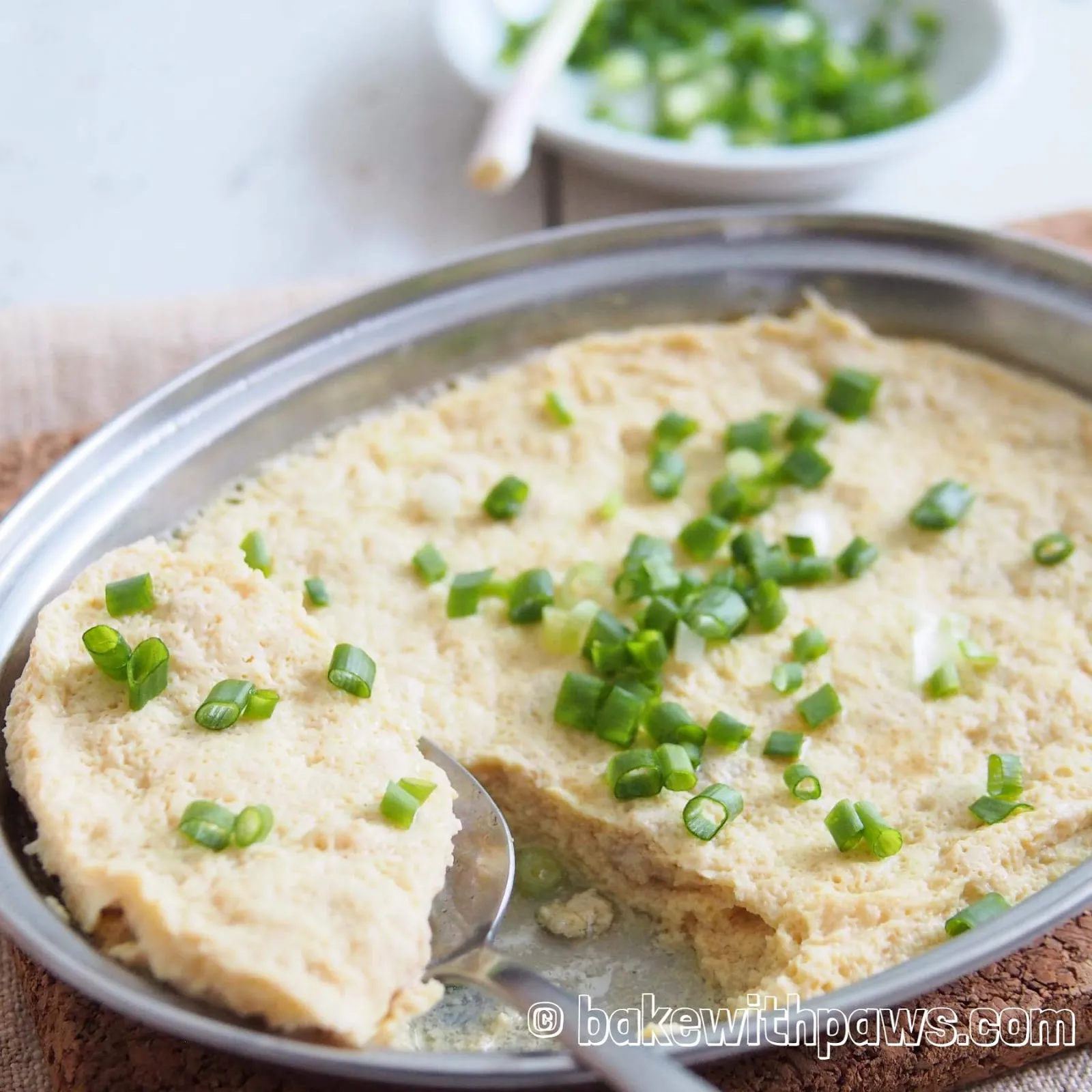 Steamed Egg Minced Pork