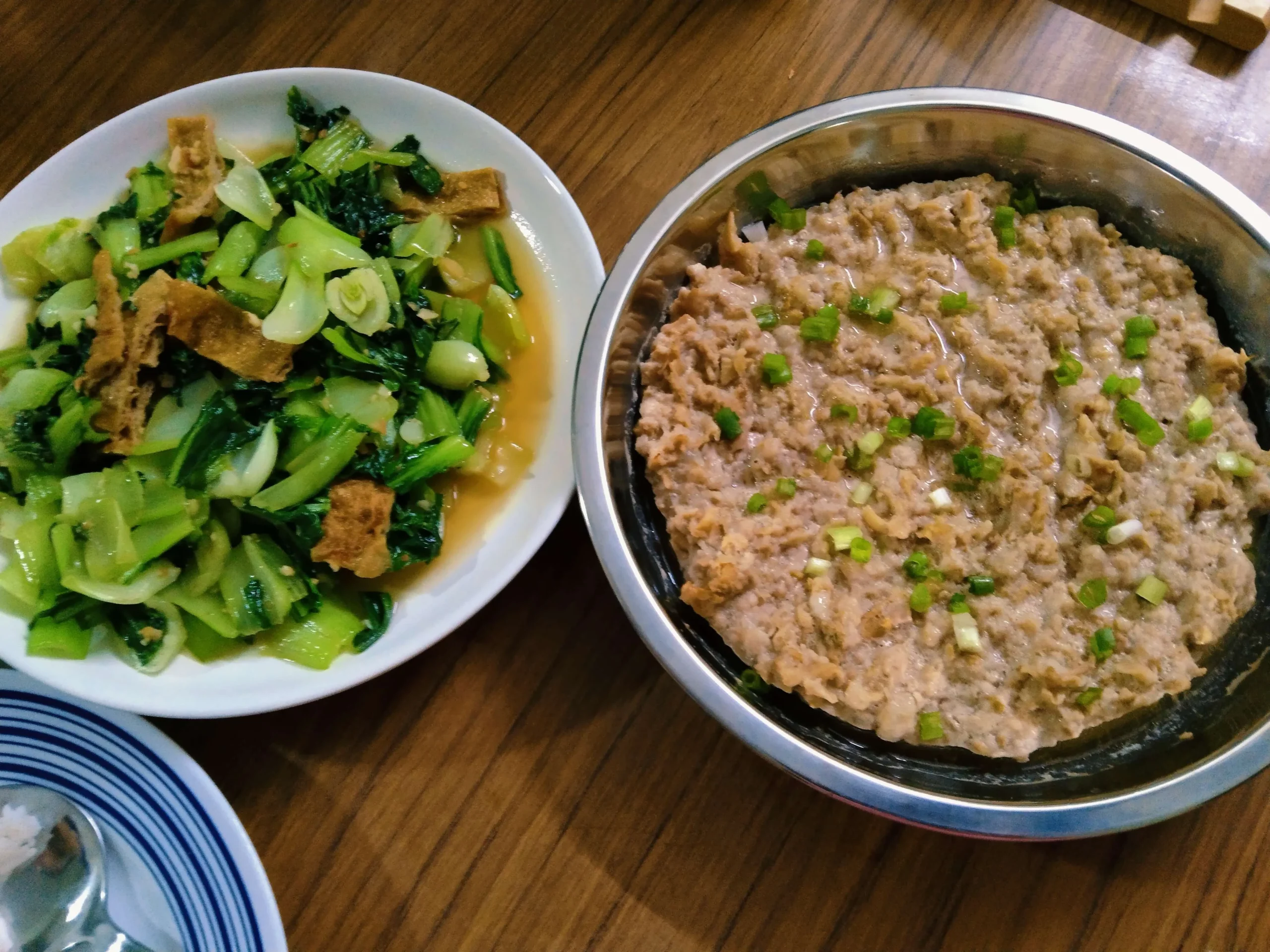 Steamed Pork Patty with Preserved Vegetables