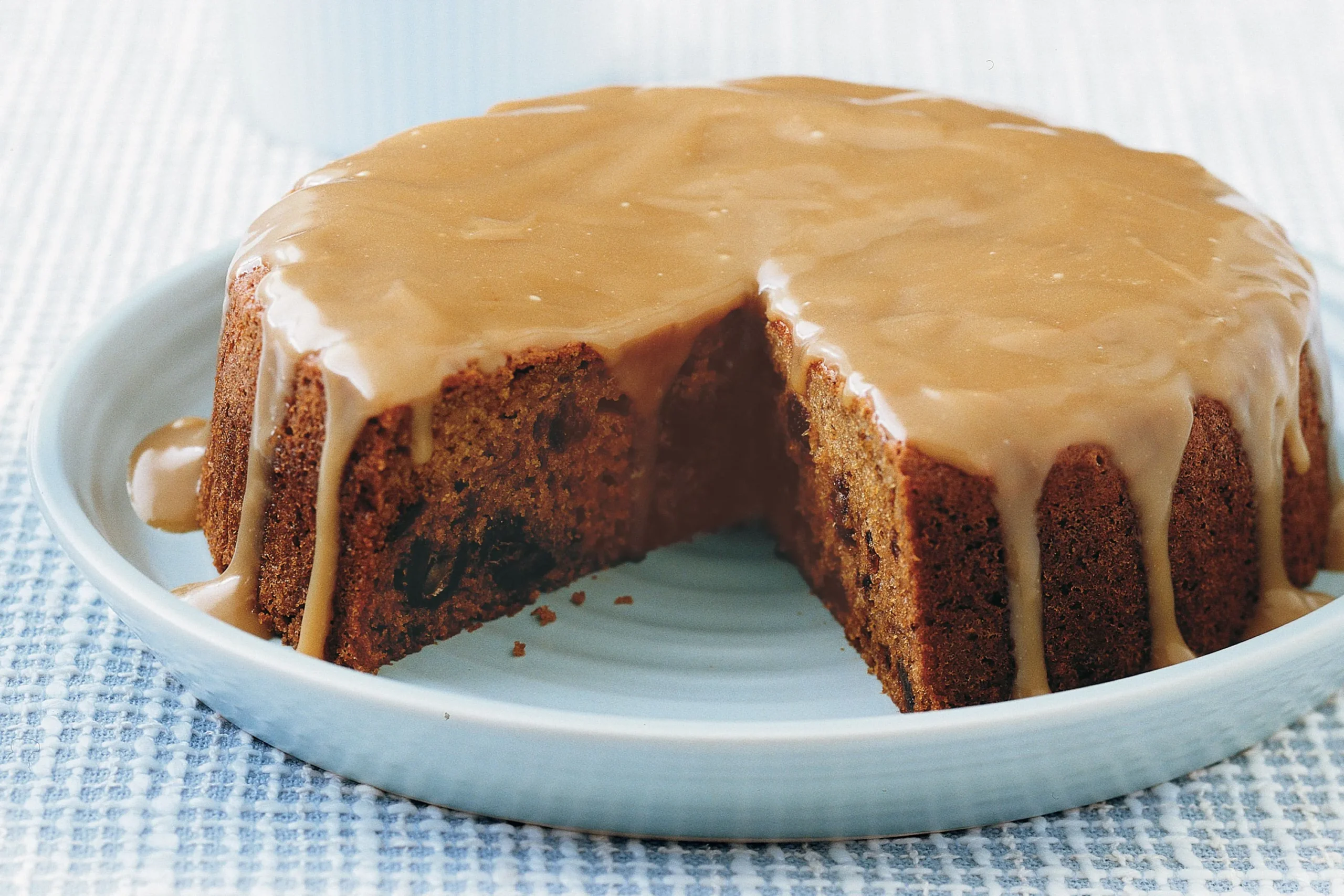 Sticky Toffee Date Cake with Caramel Sauce