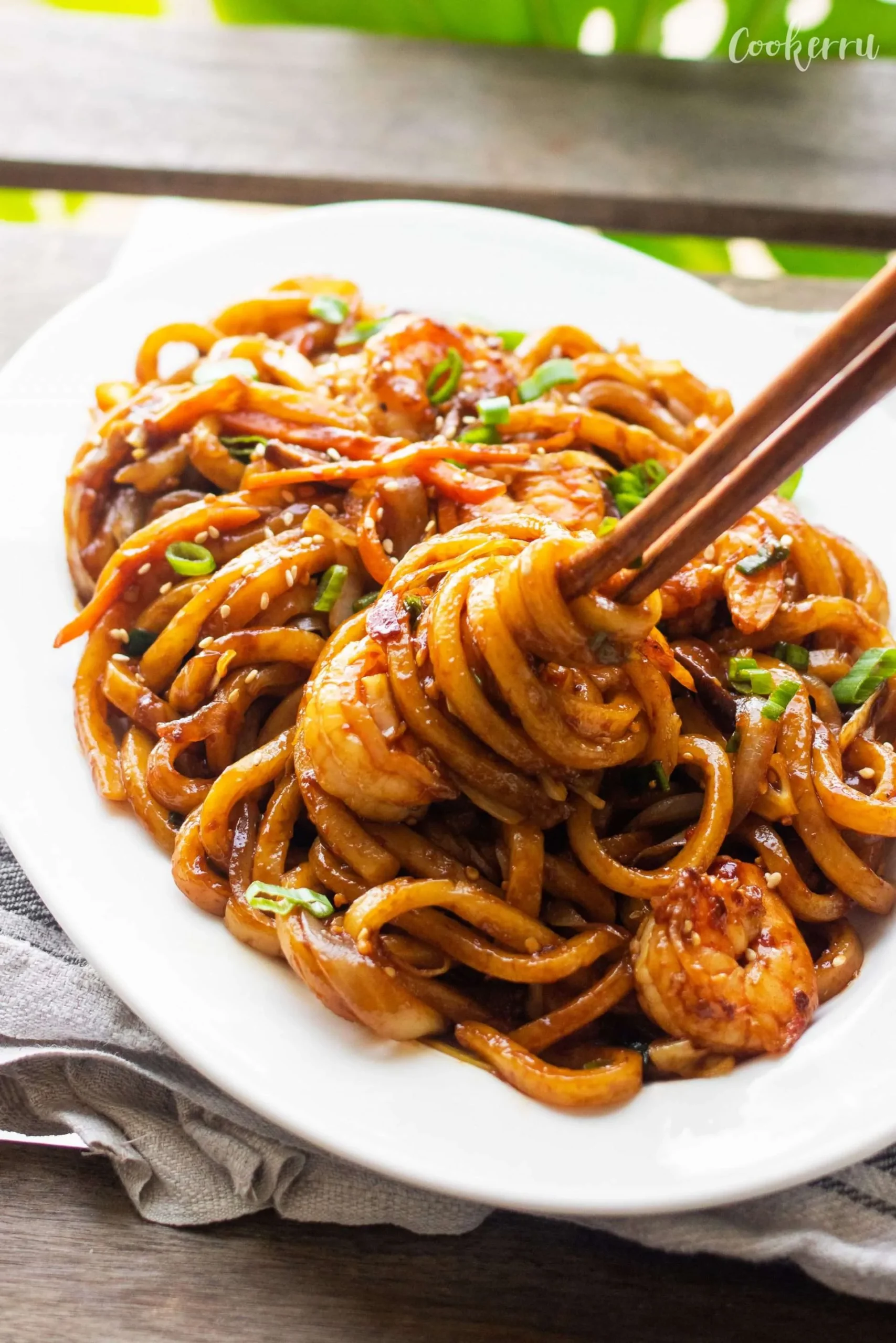 Stir Fry Udon Noodles