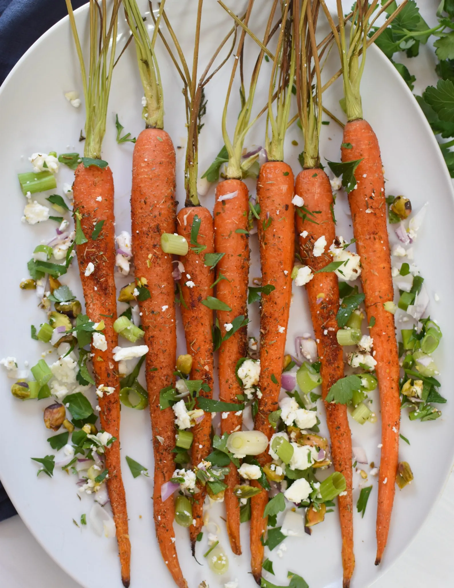 Stovetop Pistachio Carrots in Ghee