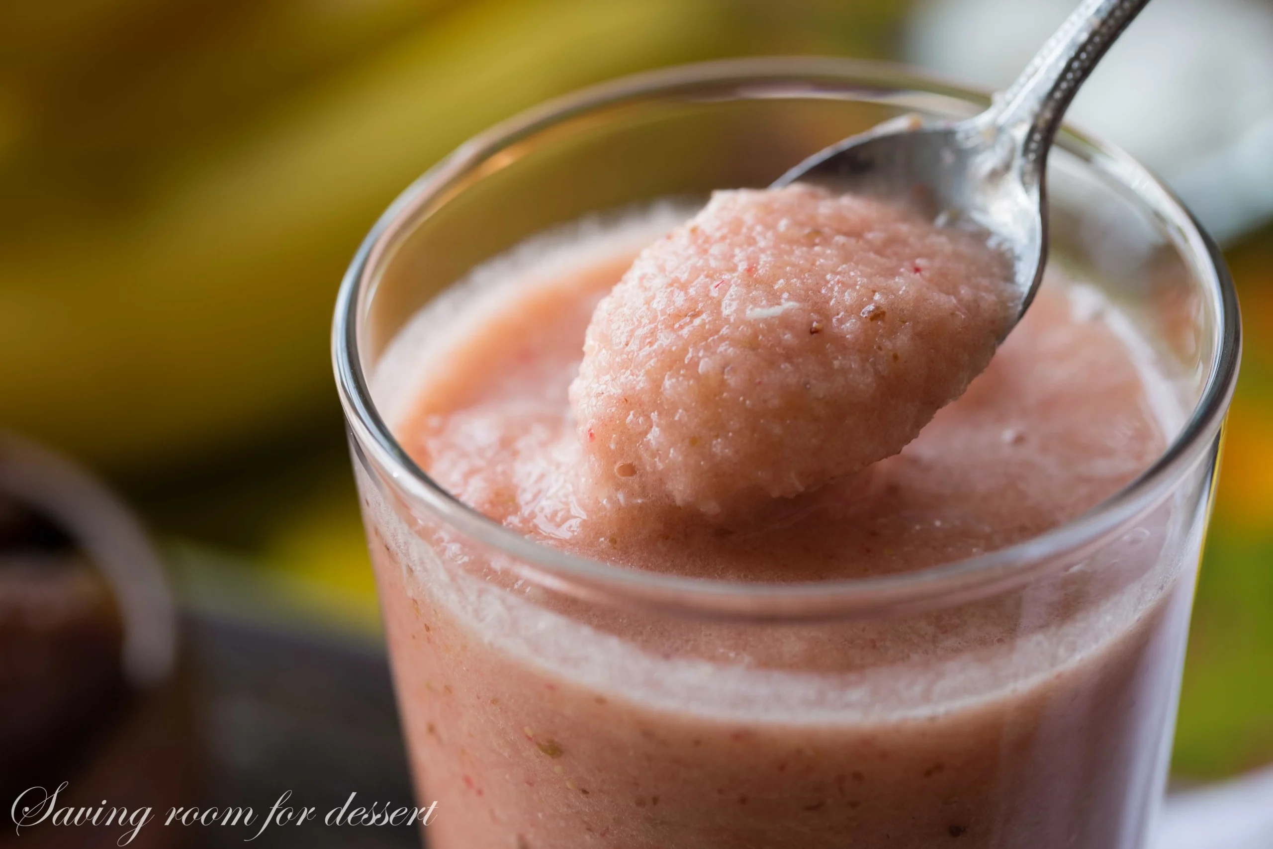Strawberry Peach Banana Smoothie