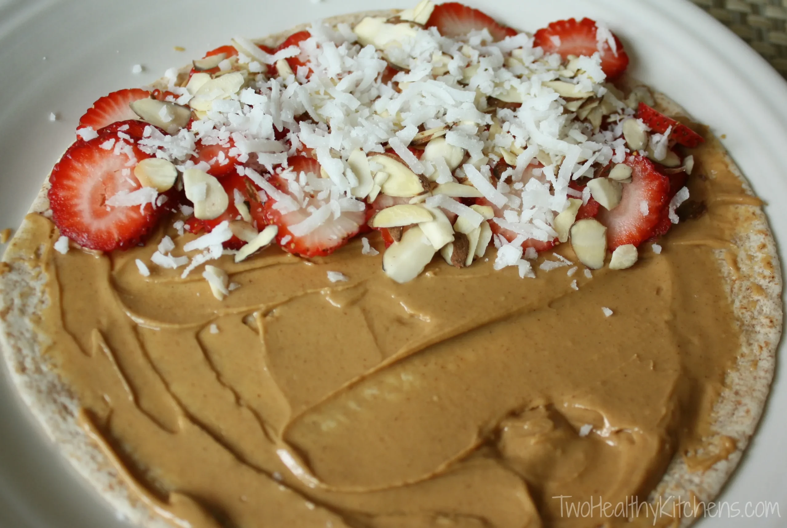 Strawberry Peanut Butter Quesadillas