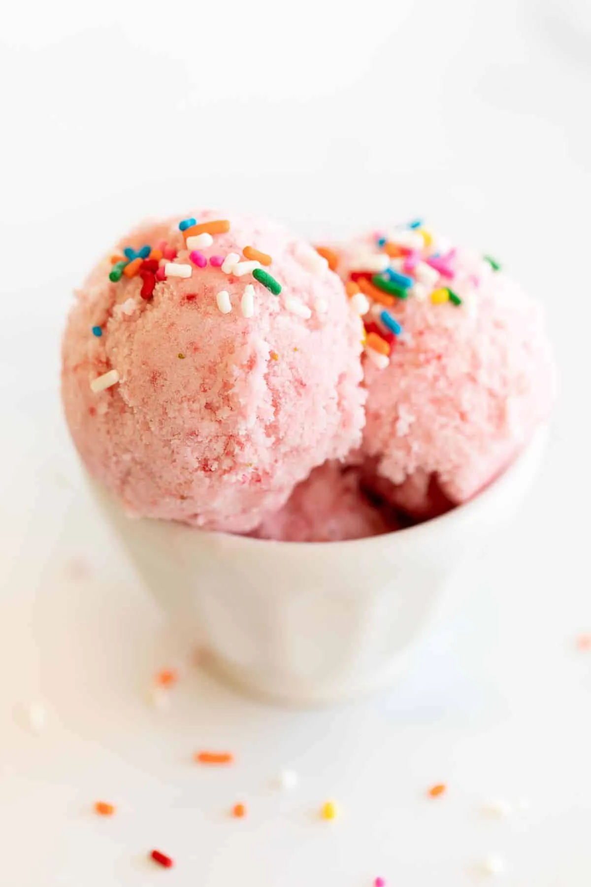 Strawberry Snow Ice Cream