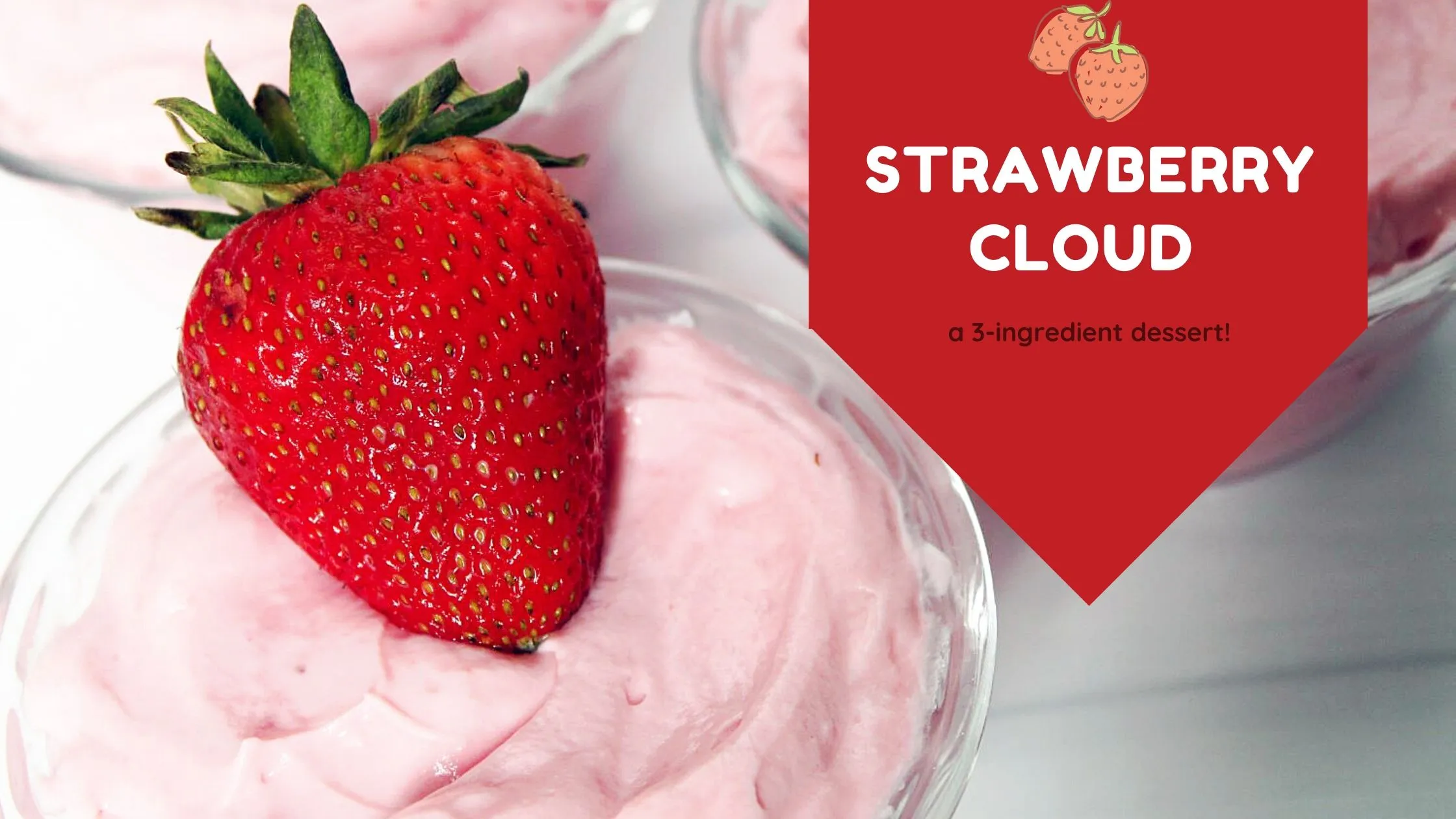 Strawberry on a Cloud