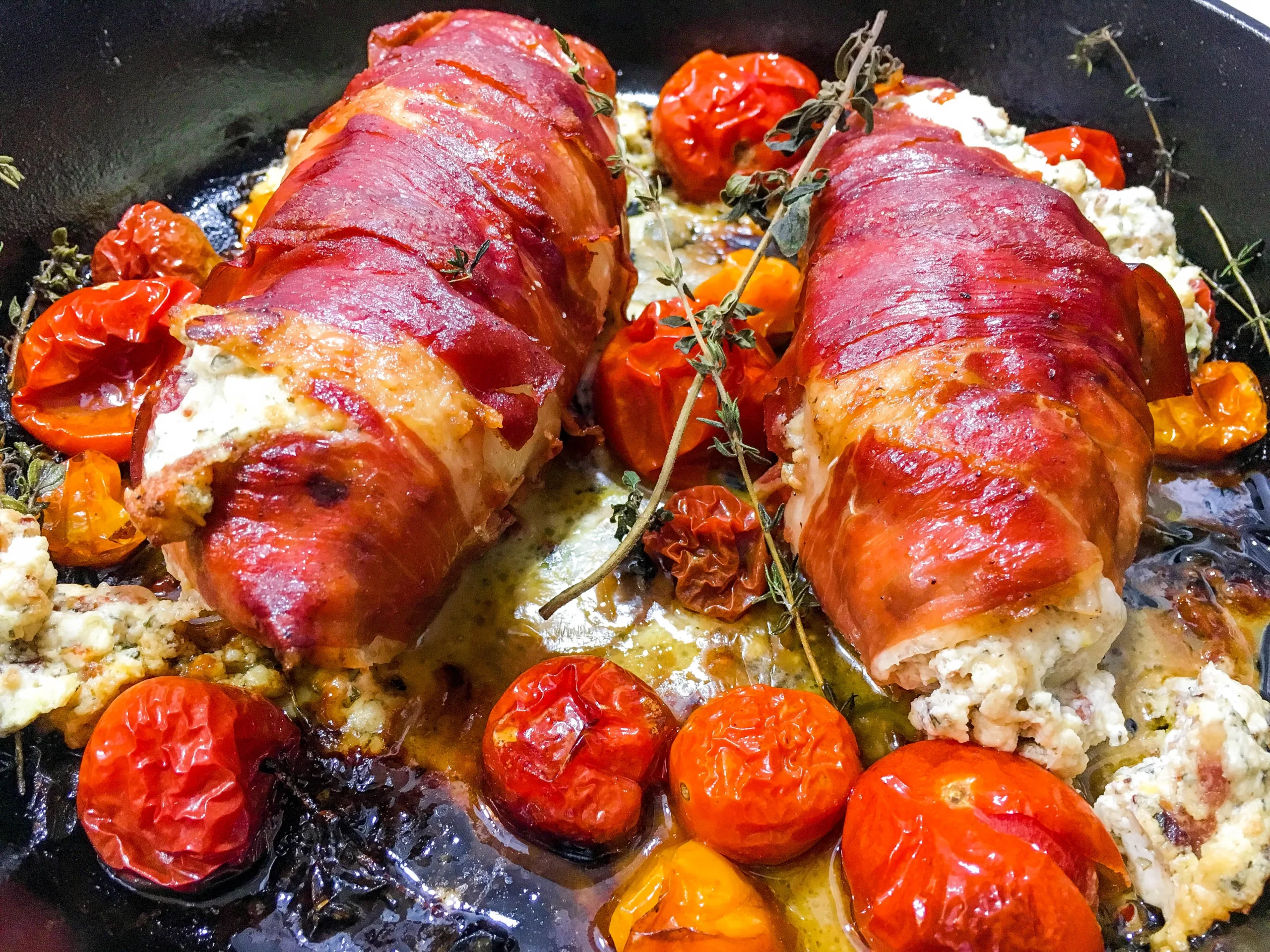 Stuffed Chicken Breast with Prosciutto