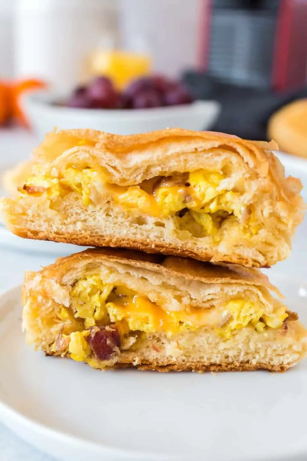 Stuffed Pillsbury Biscuits for Breakfast