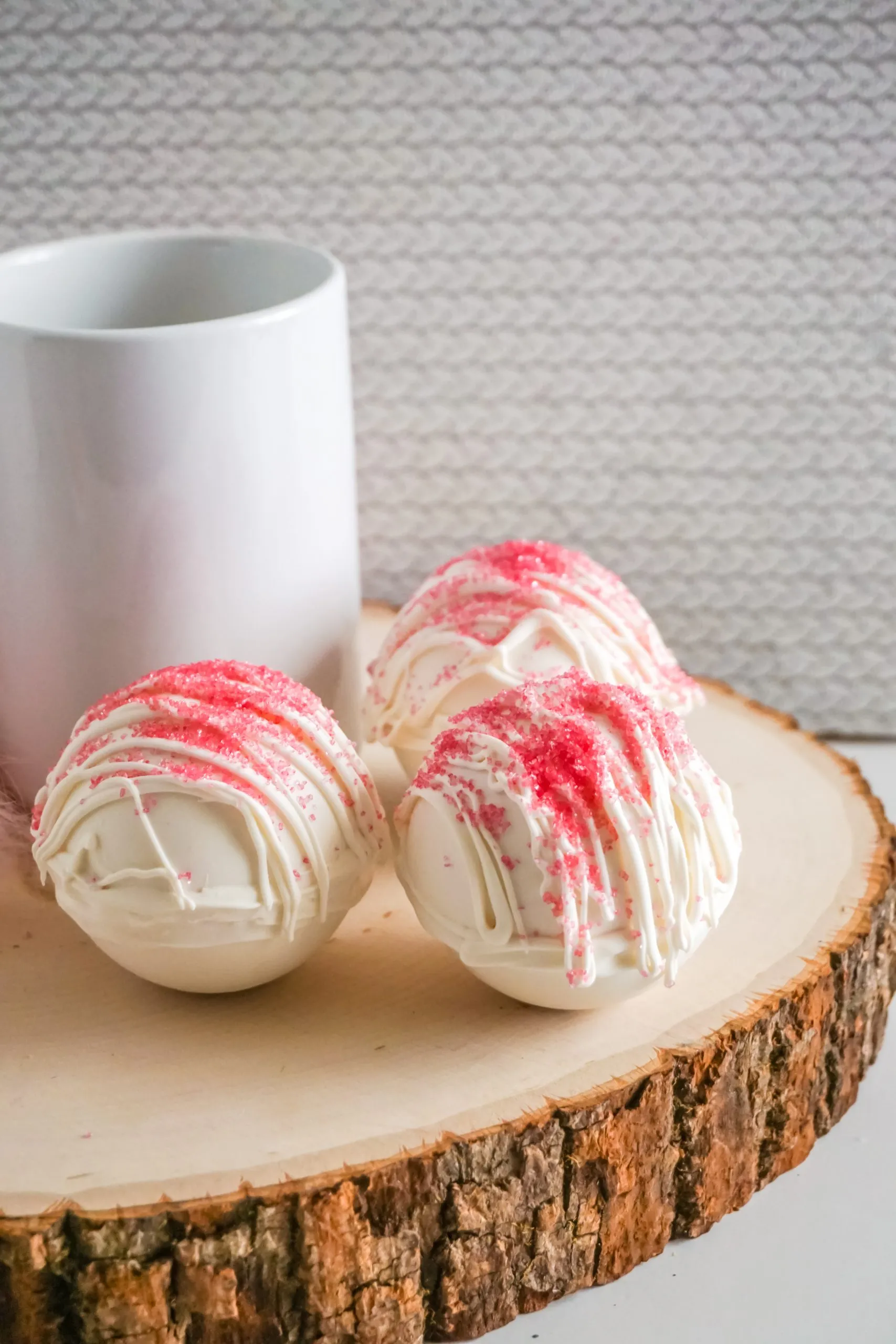 Sugar Cookie Hot Cocoa Bombs