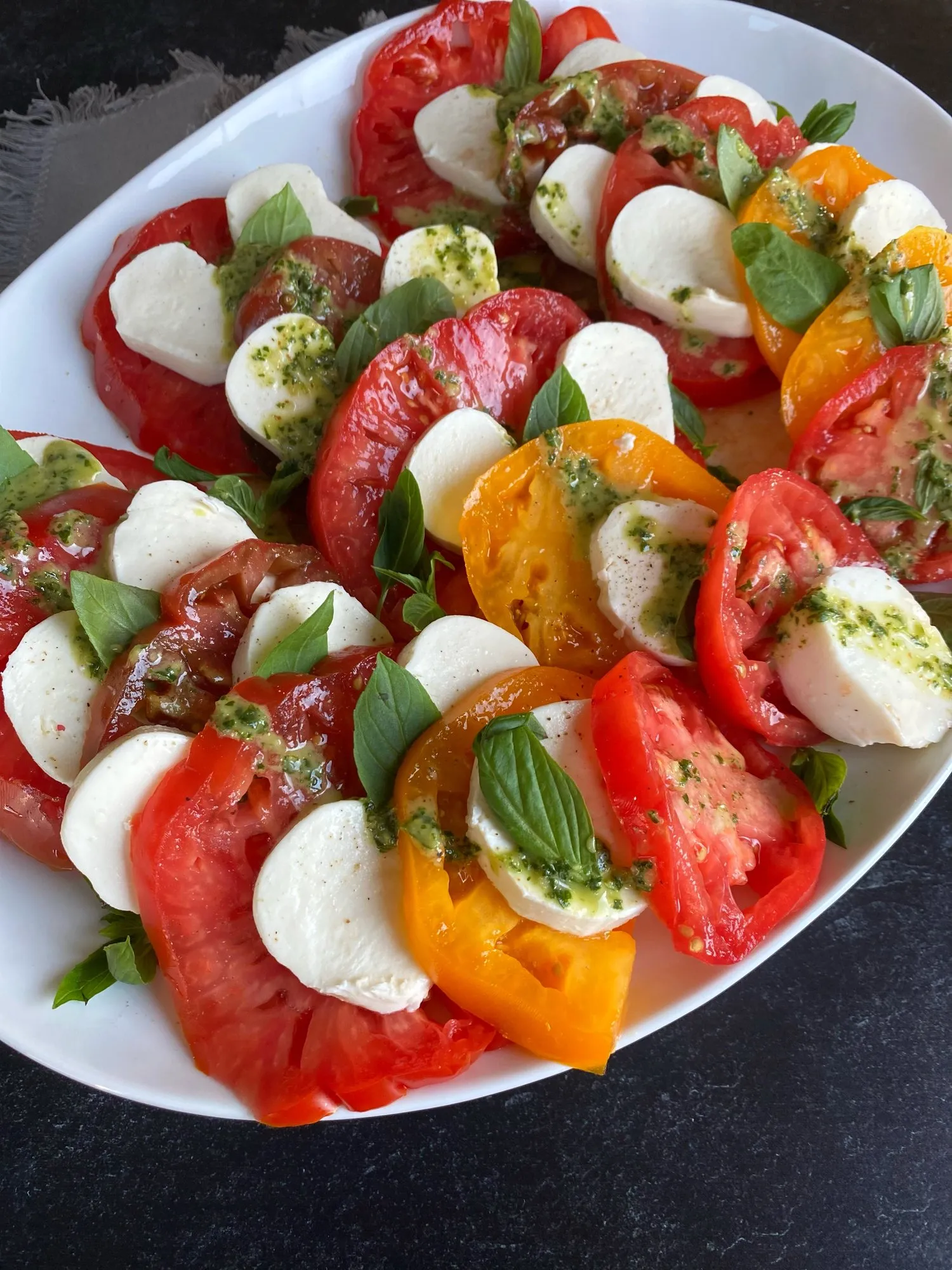 Summer Heirloom Tomato Salad
